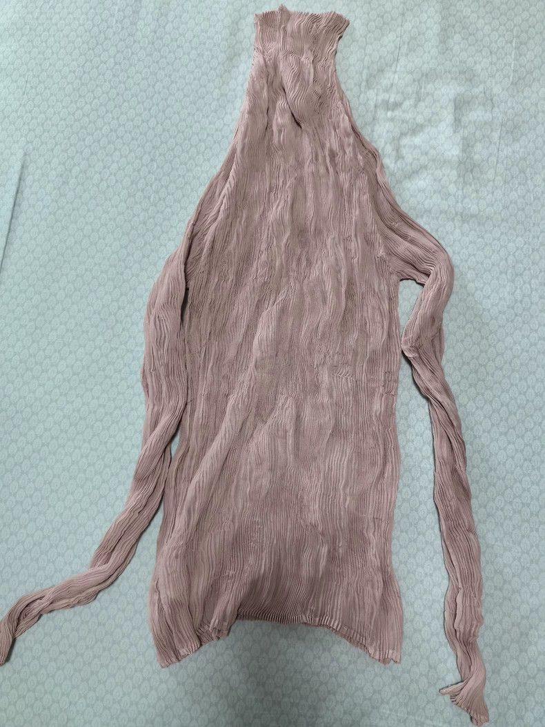Issey Miyake Issey Miyake size:2 Pink pleated top Size XS / US 0-2 / IT 36-38 - 1 Thumbnail