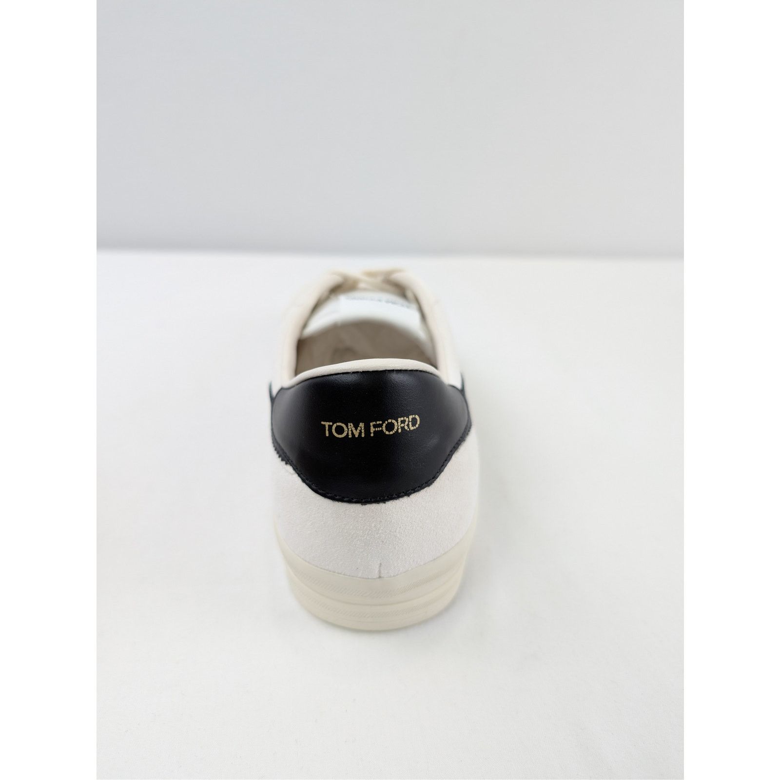 Tom Ford o1rshd1 Jarvis low-top canvas and leather sneakers in white Size US 8 / EU 41 - 15 Thumbnail