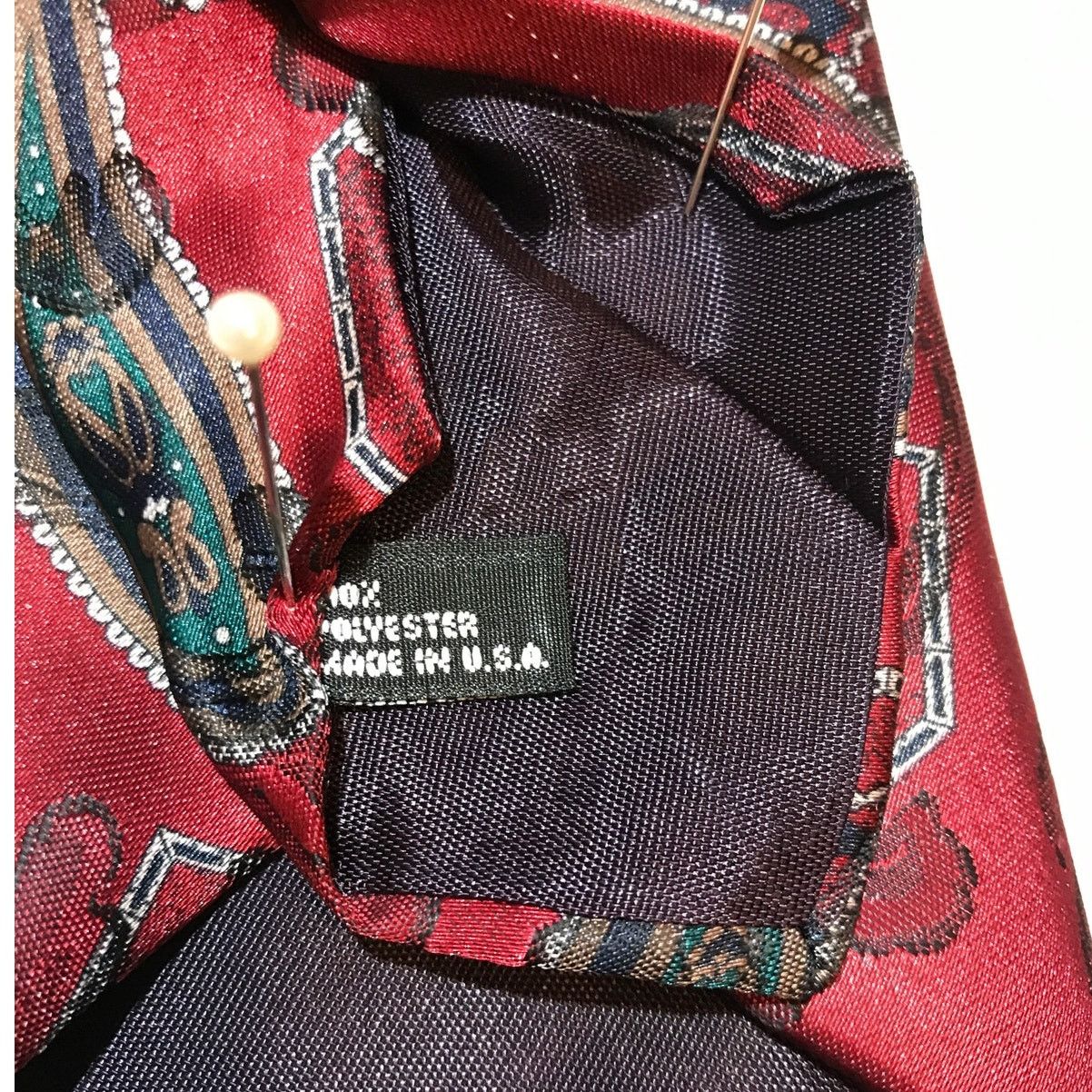 Other Executive Collection Paisley Classic Wide Men Necktie Size ONE SIZE - 5 Thumbnail