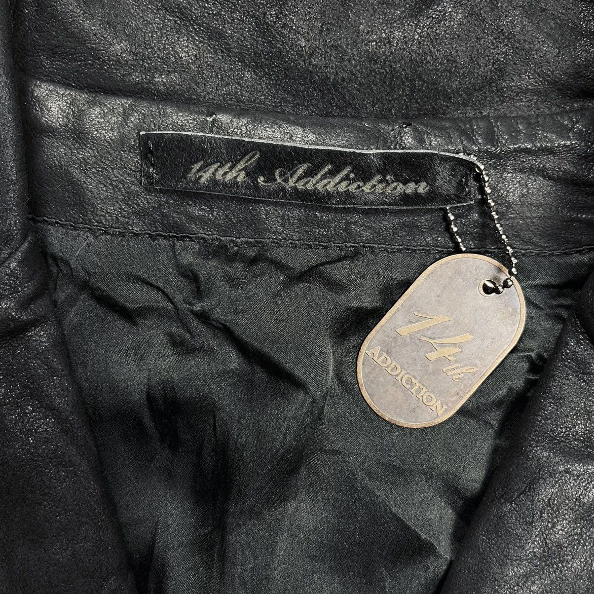 14th Addiction Old 14th_Addiction - Patchwork Leather Jacket Size M / US 6-8 / IT 42-44 - 12 Thumbnail