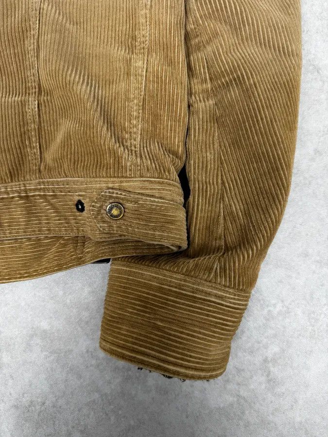 Dolce & Gabbana 2000s Dolce & Gabbana Beige Corduroy Brown Collar Jacket Size US M / EU 48-50 / 2 - 9 Thumbnail