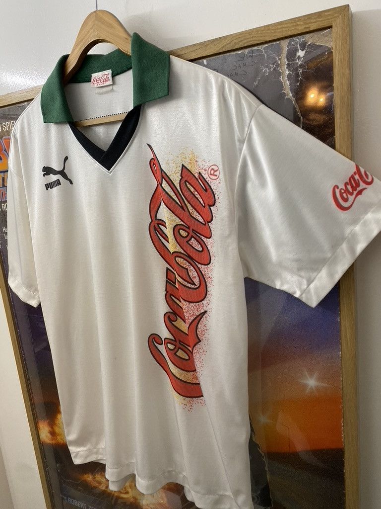 Puma 90s Vintage Puma Sport Coca-Cola Sponsor Football Top Size US L / EU 52-54 / 3 - 6 Thumbnail