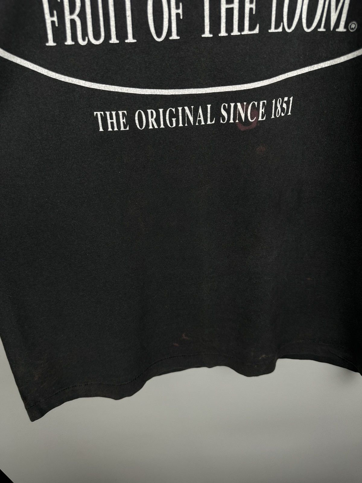 Vintage 80s Vintage Fruit Of The Loom FOTL Logo T Shirt Tee 90s Size US L / EU 52-54 / 3 - 13 Thumbnail