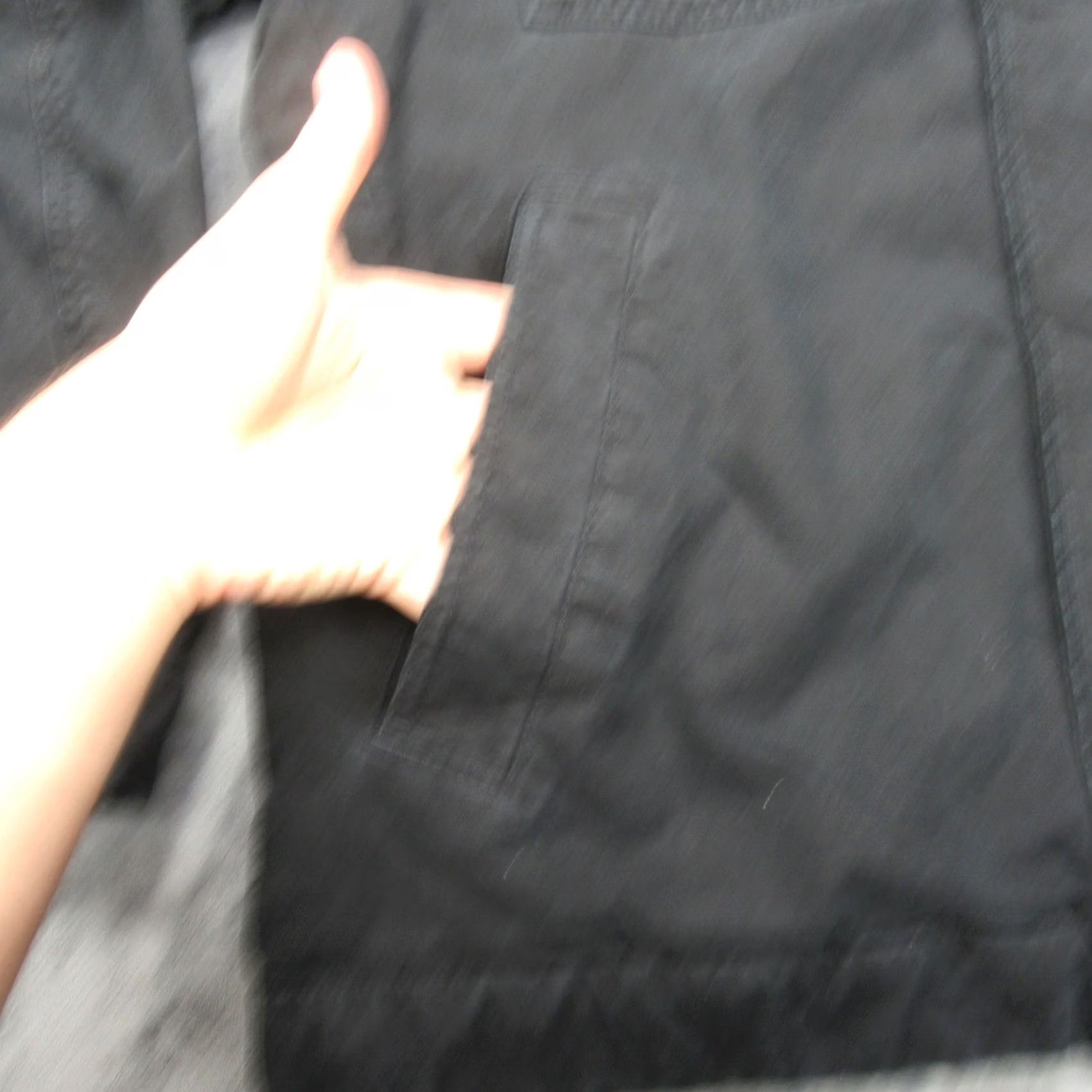 Vintage VINTAGE Levis Jacket Mens XL Black Quilted Canvas Insulated Pockets Utility Work Casual Size US XL / EU 56 / 4 - 6 Thumbnail
