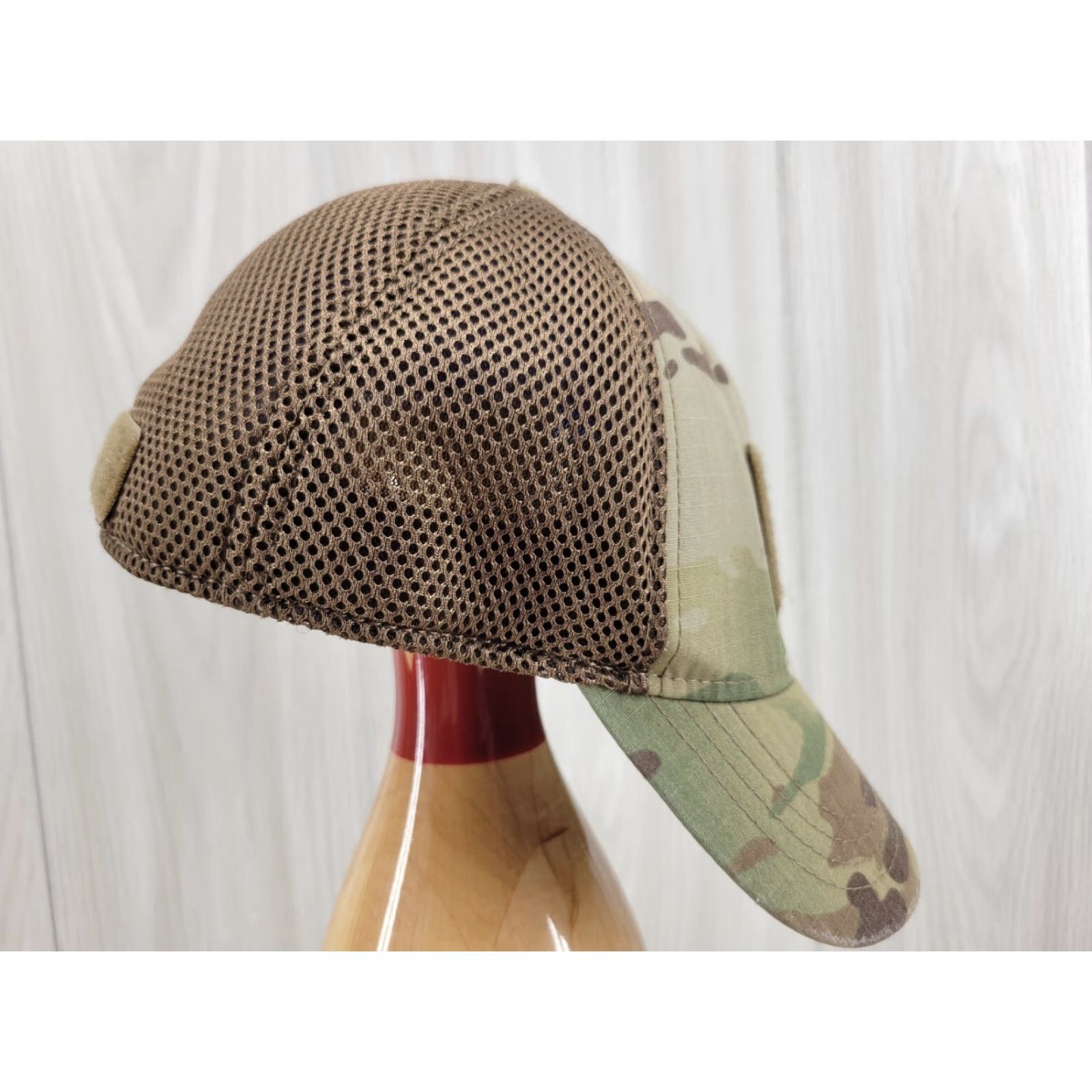 Bally Condor Tactical Camo Patch Adjustable Ball Cap Hat Men Adjustable Multicolor Cotton Twill Baseball Cap Size ONE SIZE - 4 Thumbnail