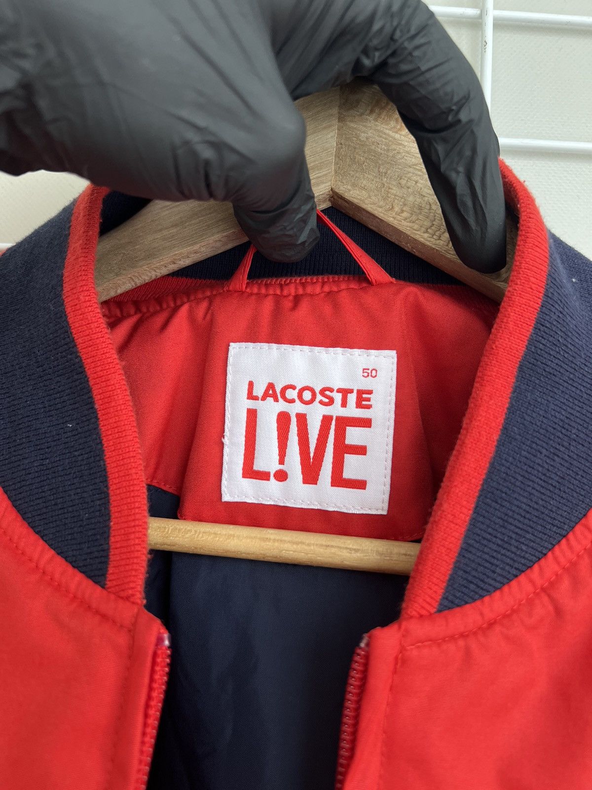 Lacoste Lacoste Live Embroidered Logo Bomber Jacket Men Size 50 or M Size US M / EU 48-50 / 2 - 12 Thumbnail