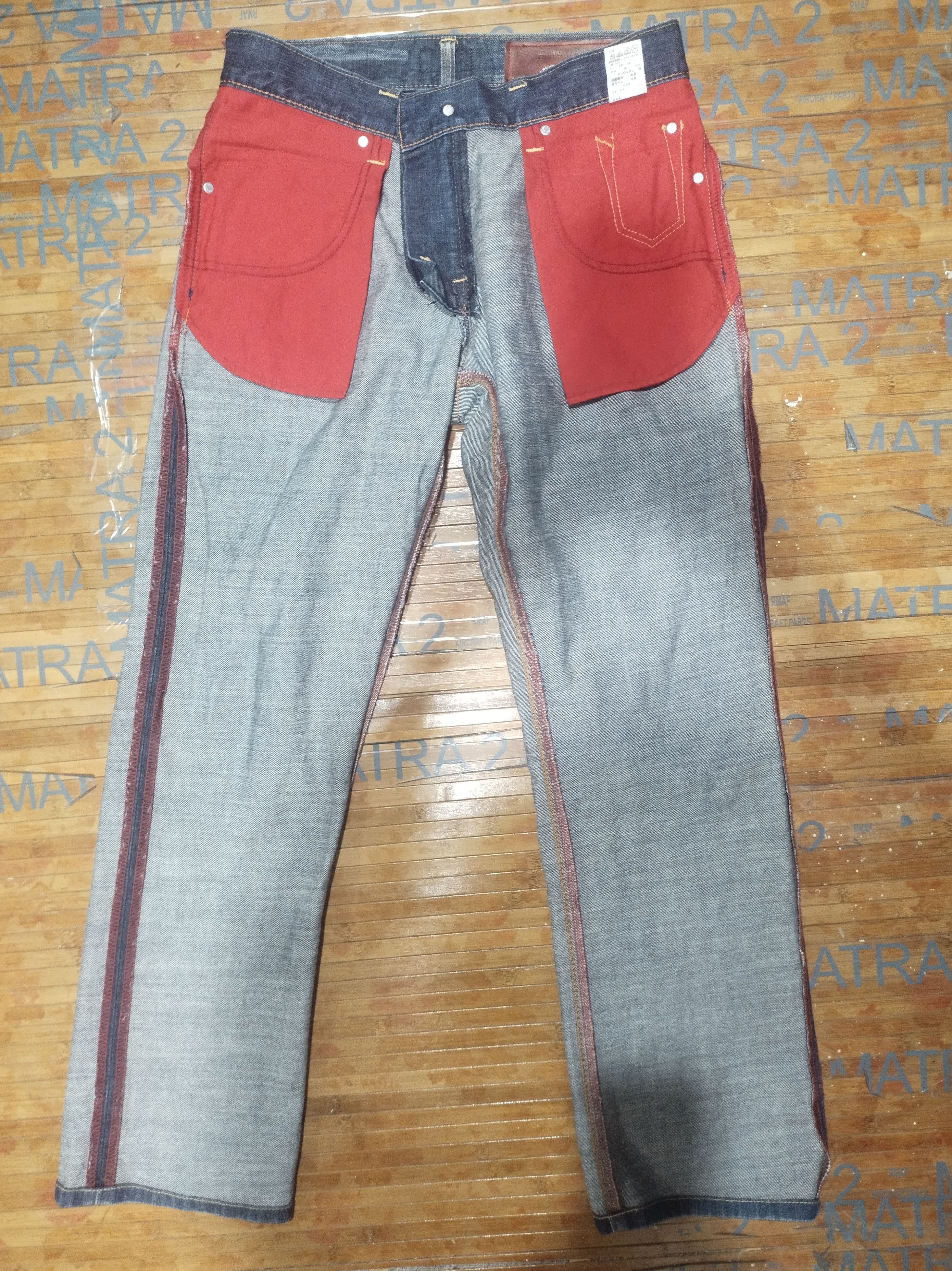 Edwin × Japanese Brand × Vintage Vintage Edwin Blue Trip Sz 29" Size US 29 - 17 Thumbnail