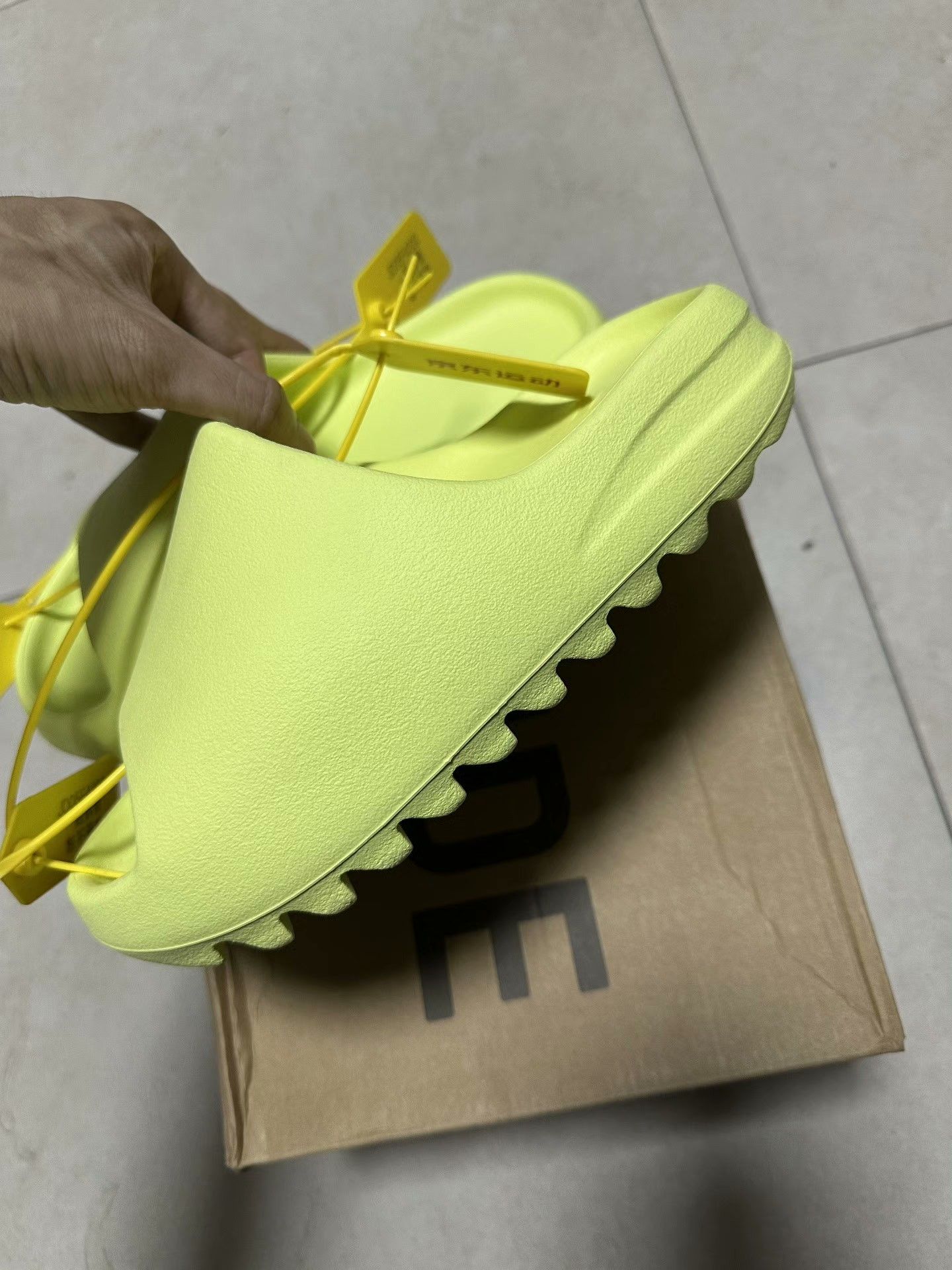 Yeezy Yeezy Glow Green Lowtop Sneakers 38 Men Size US 6 / EU 39 - 1 Thumbnail