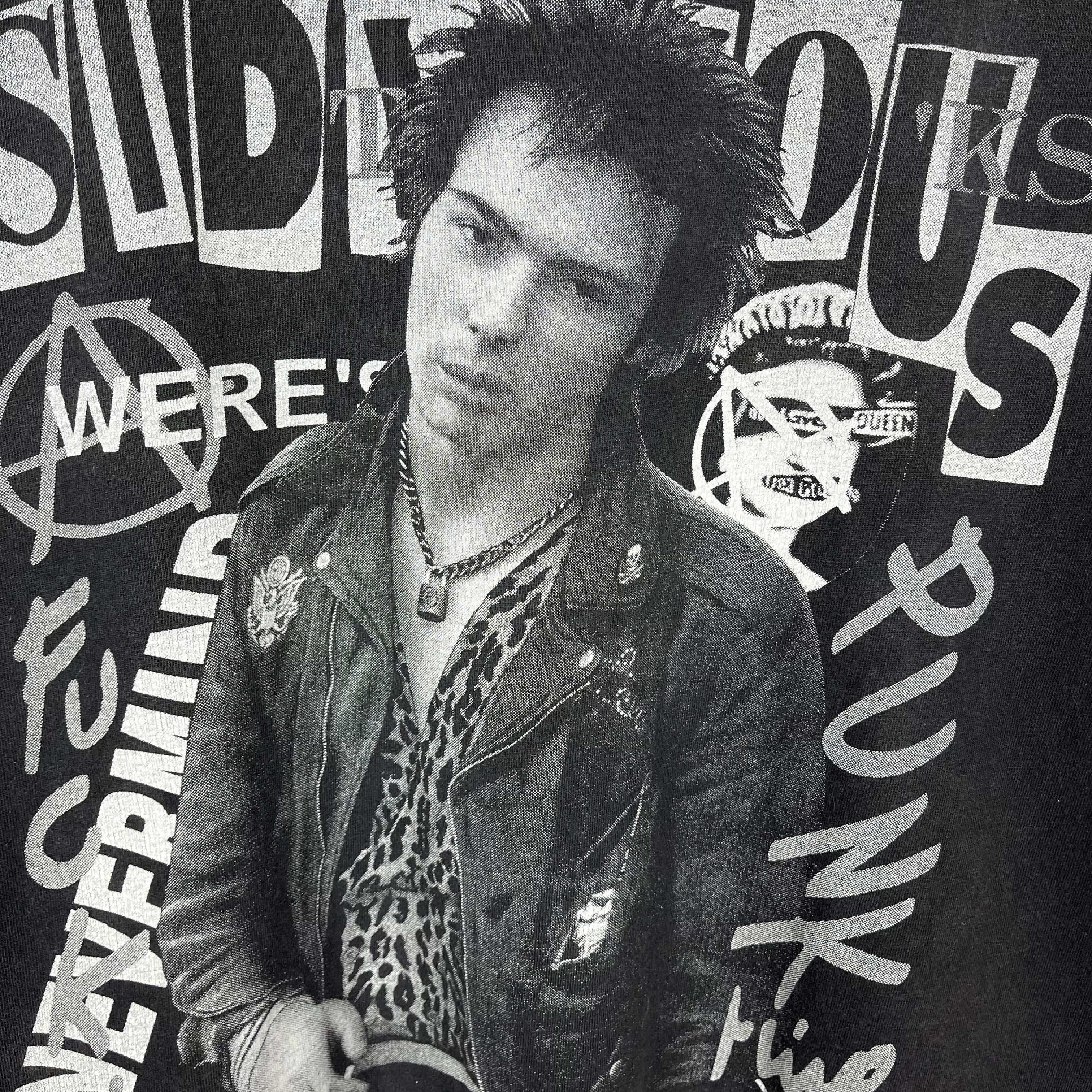 Band Tees Vintage Sid Vicious Sex Pistols Punk Longsleeve T Shirt 90’s Size US L / EU 52-54 / 3 - 21 Thumbnail