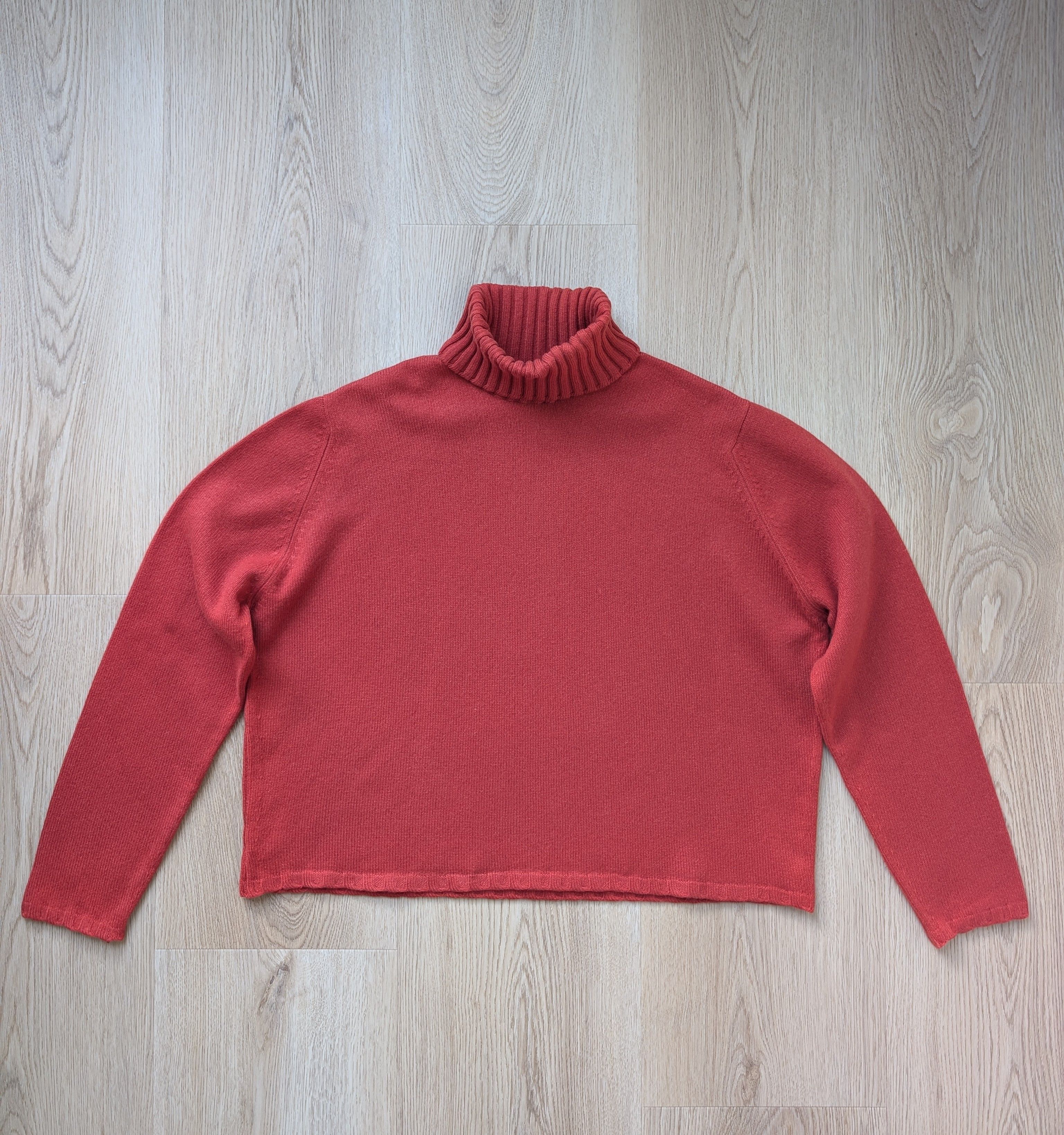 Ballantyne Ballantyne 100% Cashmere Scotland Crop Turtleneck Sweater Size US S / EU 44-46 / 1 - 1 Thumbnail
