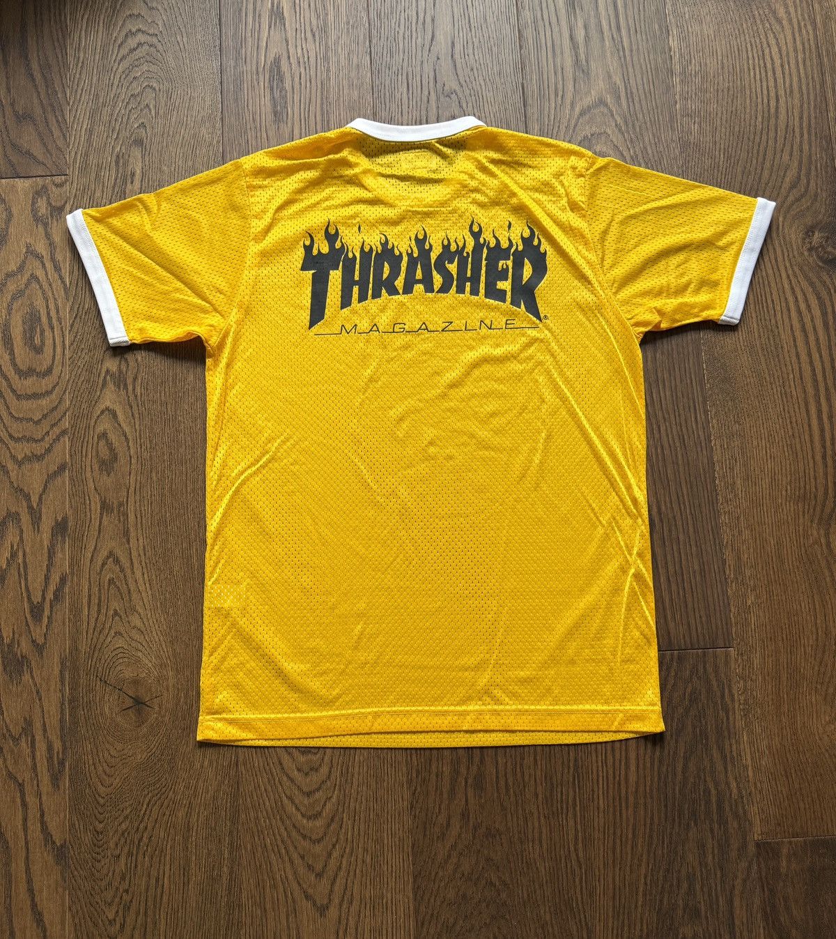 Supreme × Thrasher Supreme x Thrasher SS15 Mesh Ringer Jersey Size US M / EU 48-50 / 2 - 1 Thumbnail