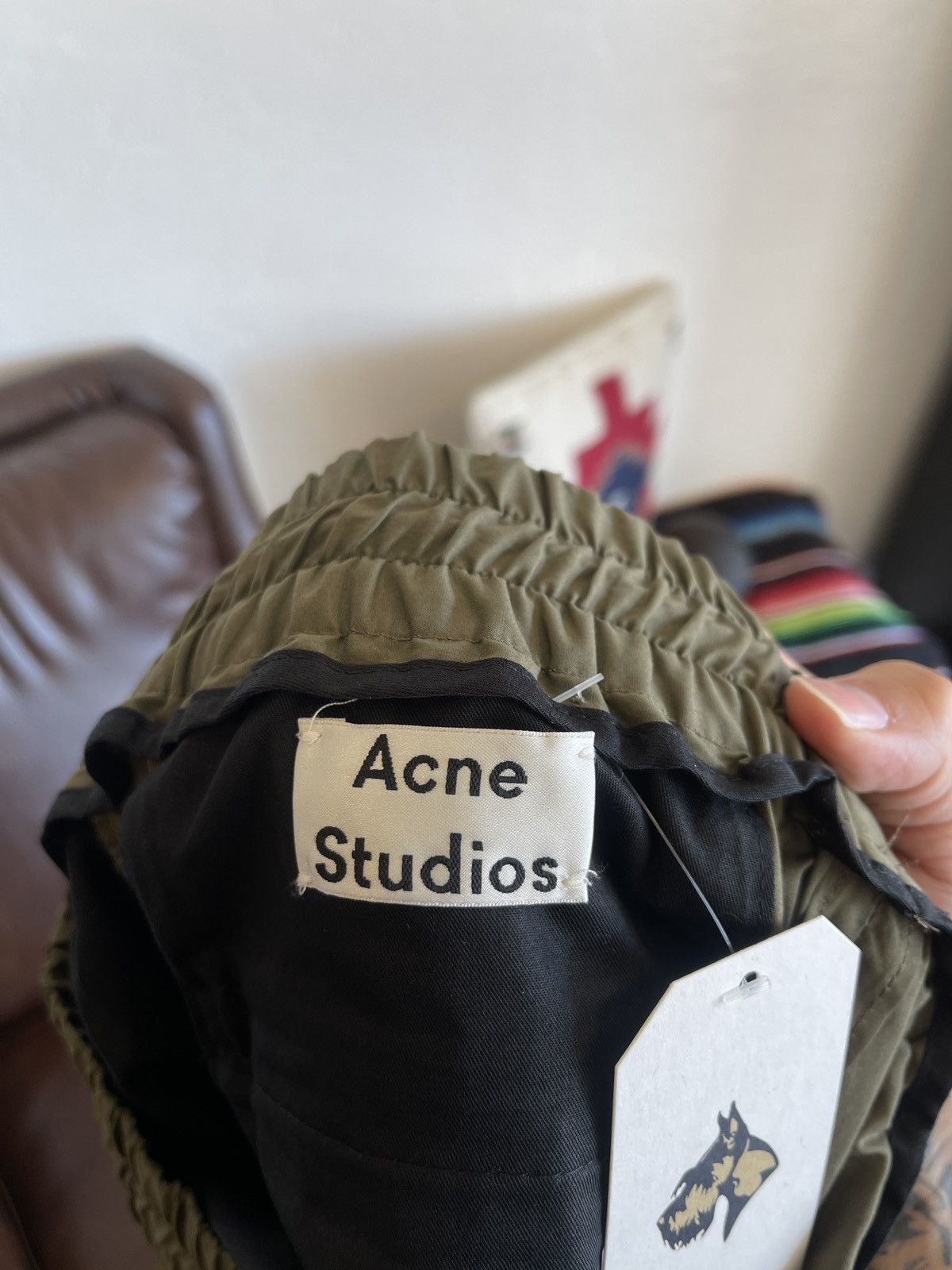 Acne Studios Acne Studios Olive Trousers Size US 28 / EU 44 - 4 Thumbnail