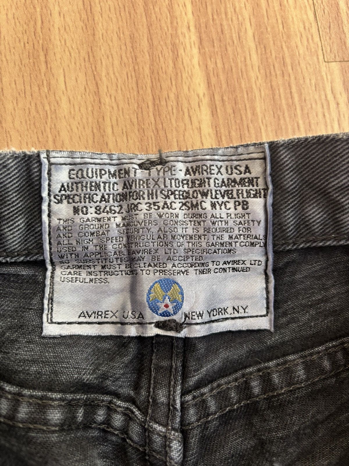 Avirex Avirex USA Authentic Flight Garment Denim Size US 29 - 8 Thumbnail
