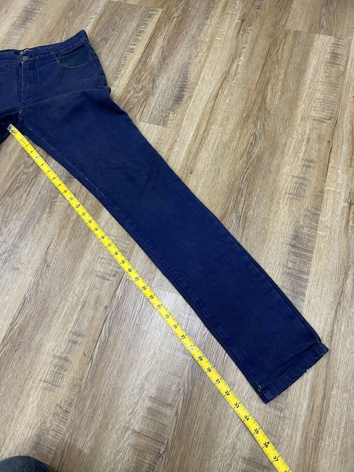 Designer × Japanese Brand × Raf Simons VINTAGE RAF SIMONS AUTUMN WINTER 2005-2006 DESIGNER DENIM Size US 30 / EU 46 - 19 Thumbnail
