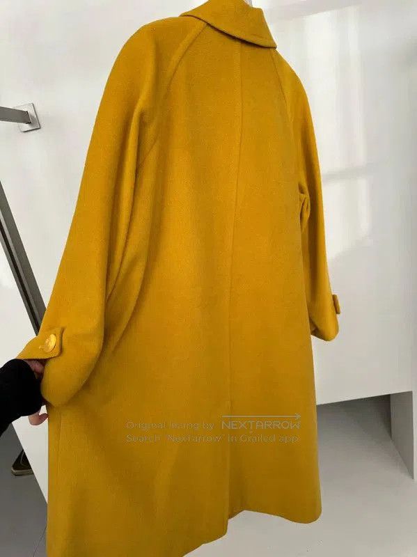 Yves Saint Laurent YSL Mustard Wool Women's Coat . Size M / US 6-8 / IT 42-44 - 8 Thumbnail