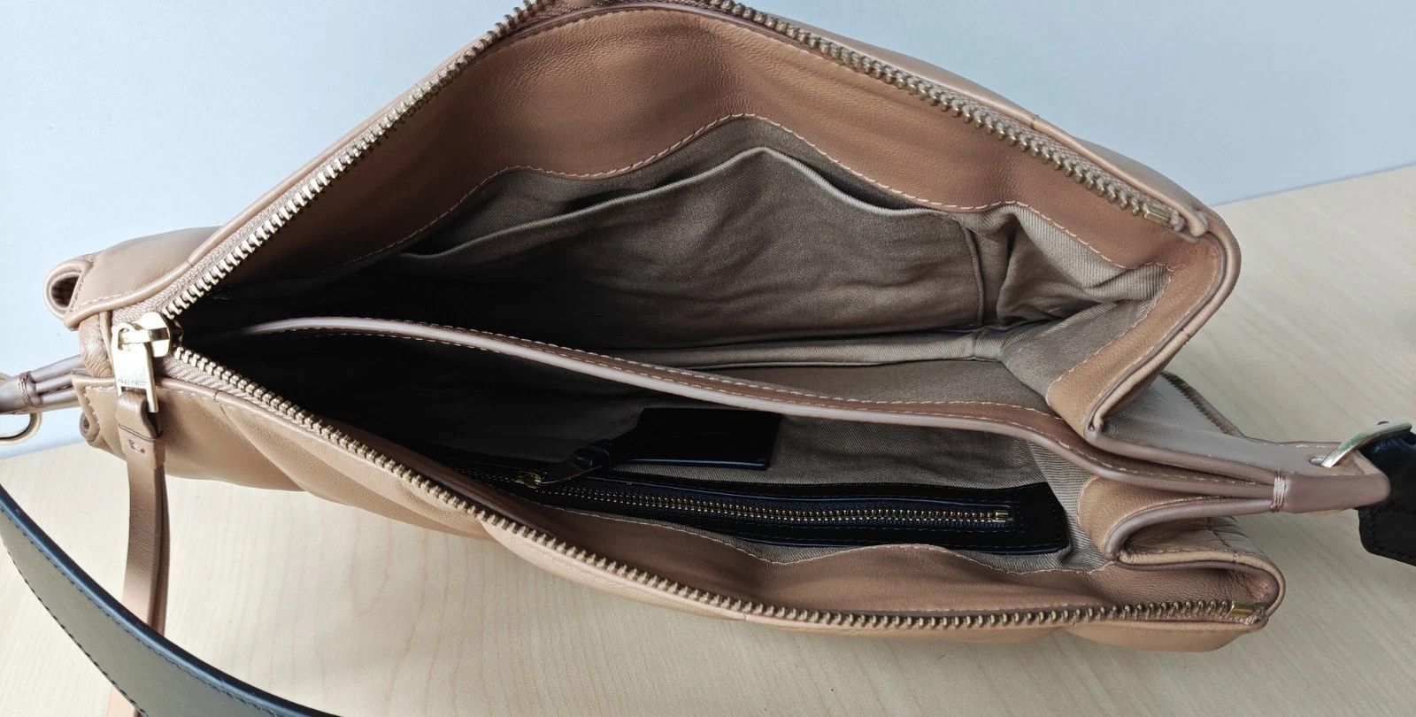 Allsaints ALLSAINTS Sheringham Leather Quilted Shoulder Bag FTP - 8211 Size ONE SIZE - 9 Thumbnail
