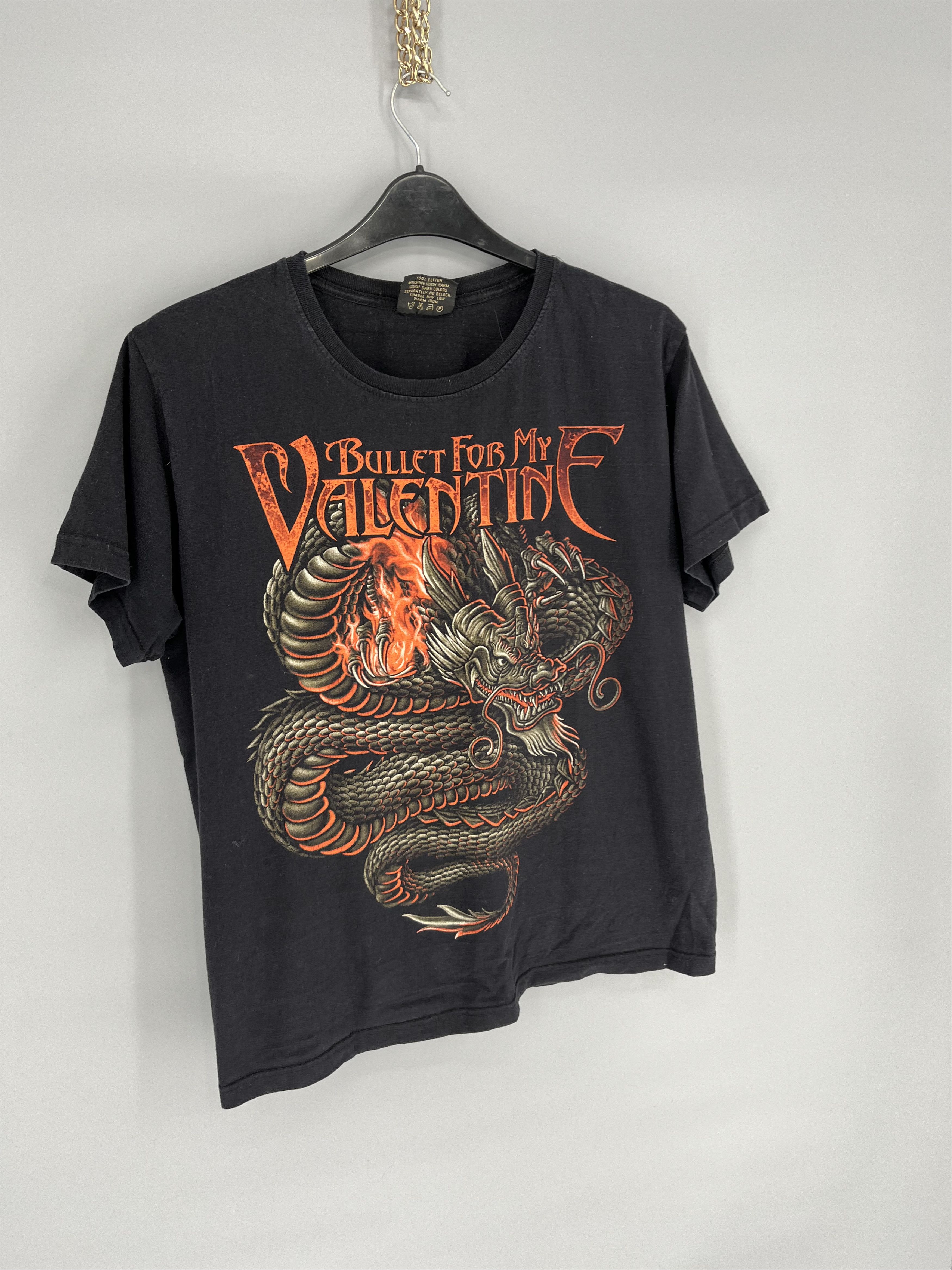 Band Tees Vintage Y2K Bullet For My Valentine Dragon Tee Band Rock tee Size US L / EU 52-54 / 3 - 2 Thumbnail