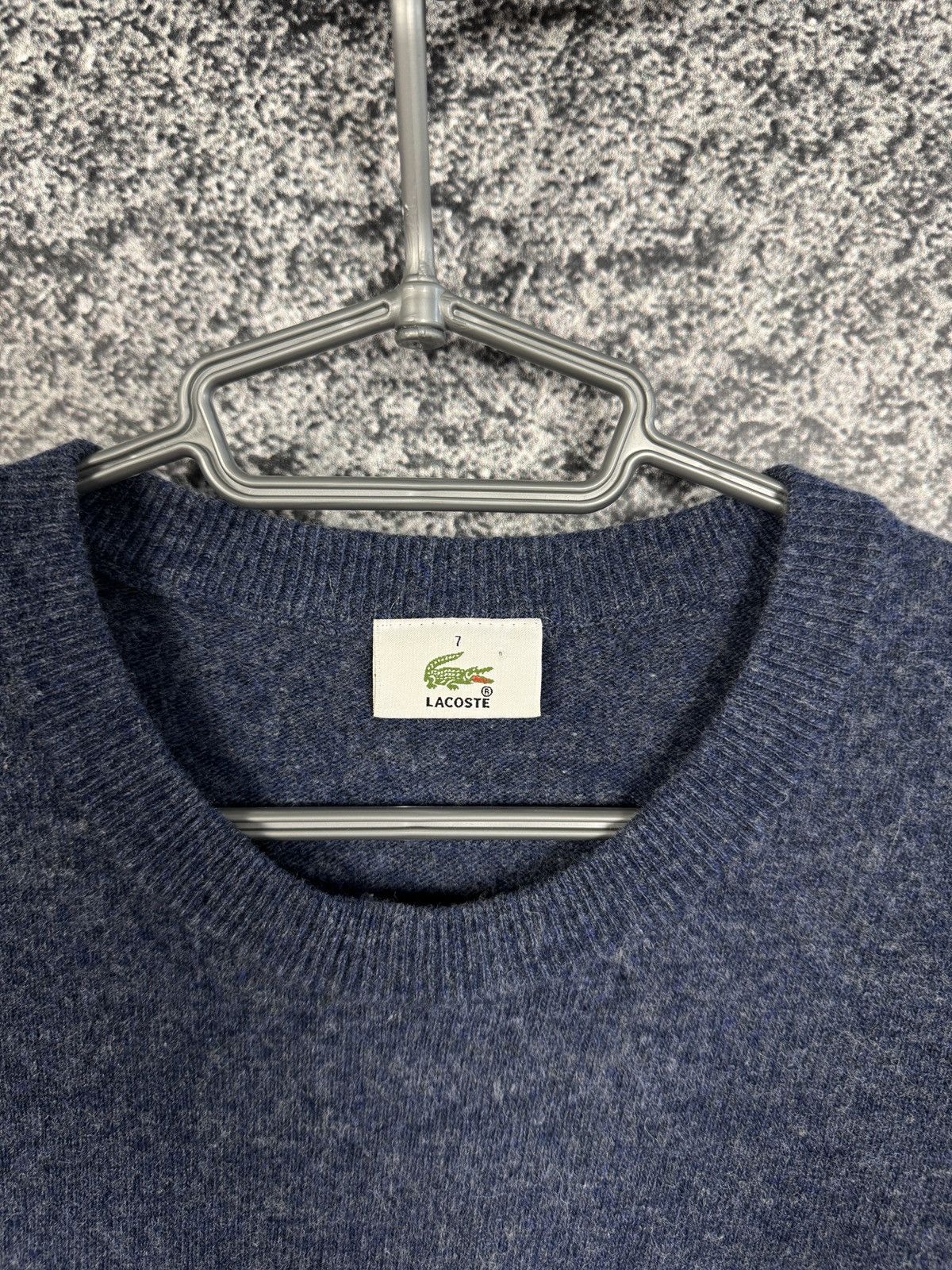 Lacoste Men’s Lacoste Vintage Wool Sweater Pullover Size 7 (XXL) Size US XXL / EU 58 / 5 - 8 Thumbnail