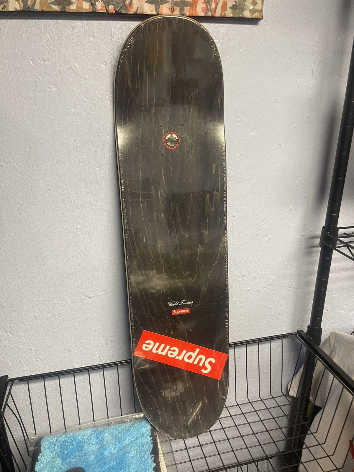 Supreme Supreme Smoke Skateboard Black Size ONE SIZE - 3 Thumbnail