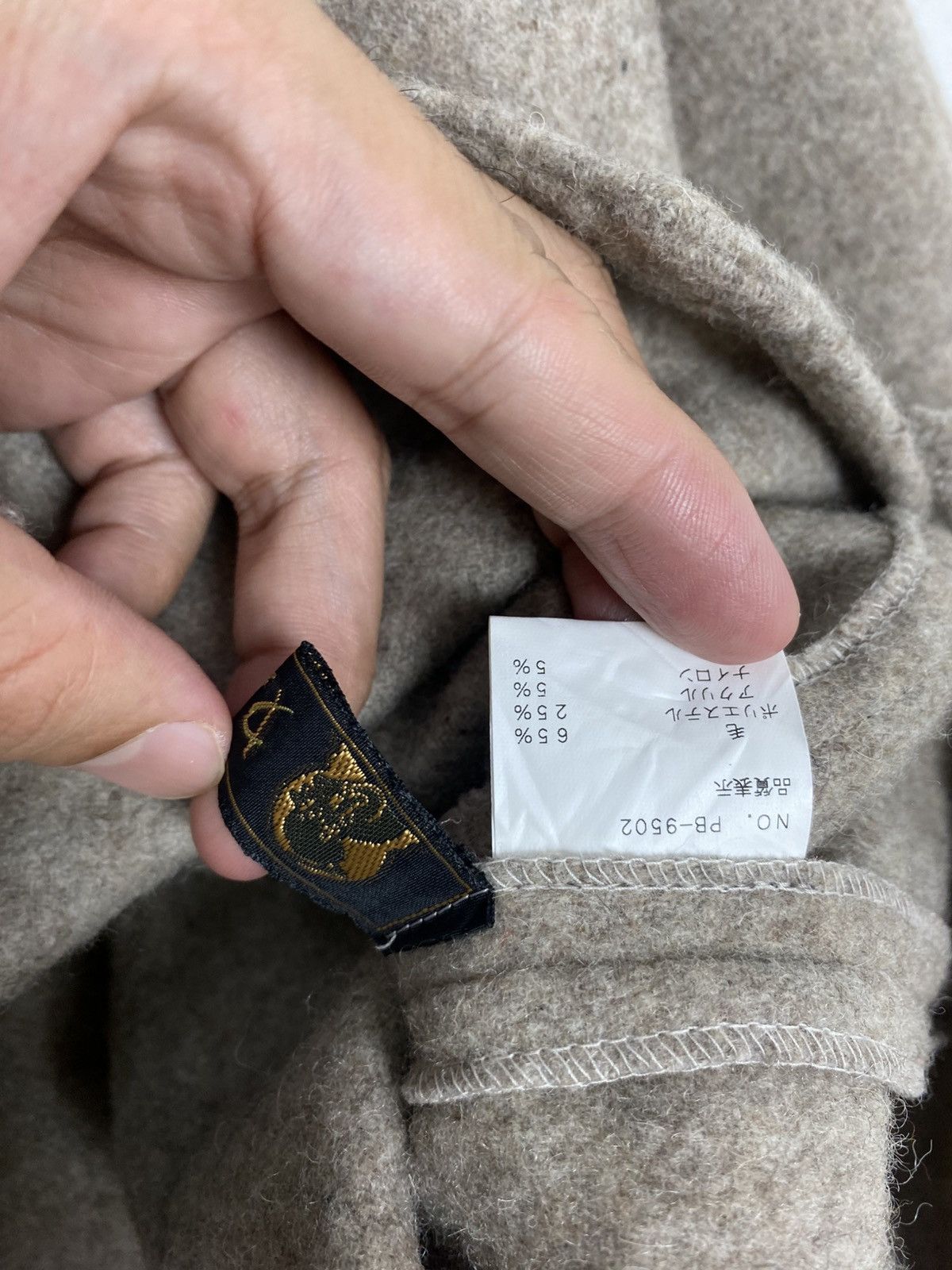 Japanese Brand Rare‼️ Particular Japan Wool Shirt Made in Japan Size US M / EU 48-50 / 2 - 5 Thumbnail
