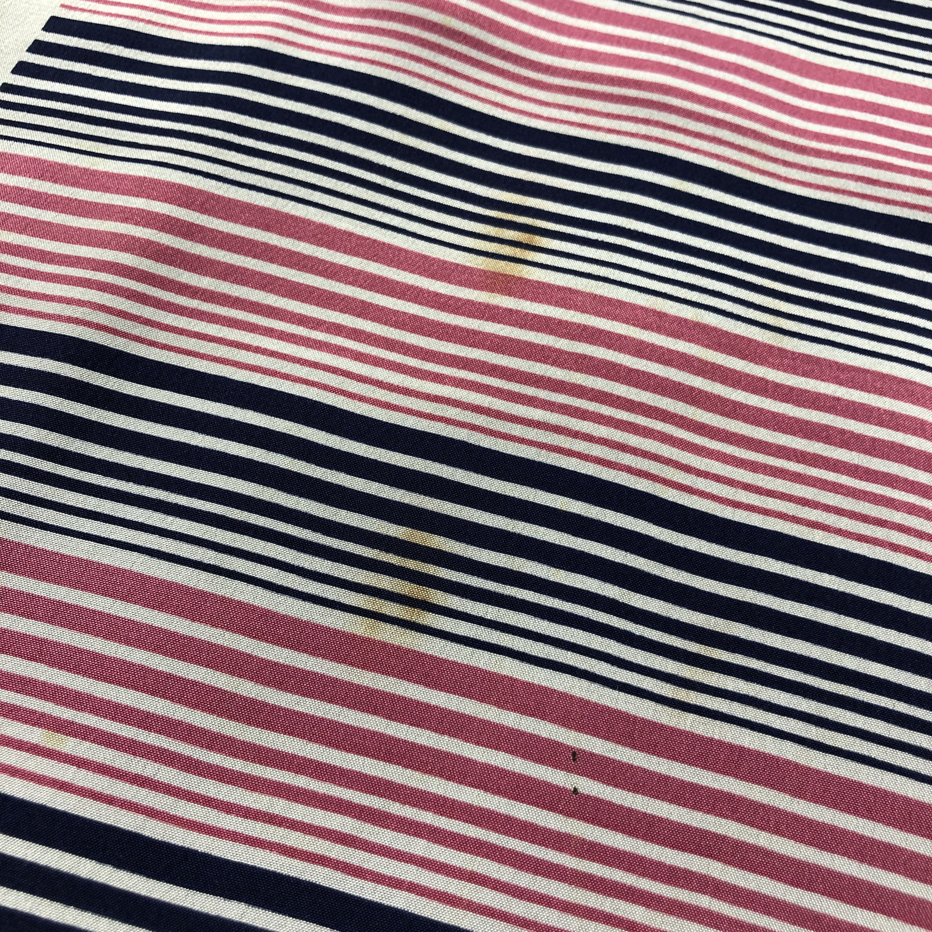 Pierre Balmain Vintage Pierre Balmain Hand Rolled Silk Scarf M1351 Size ONE SIZE - 12 Thumbnail