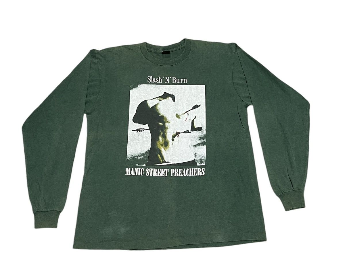 Band Tees × Vintage Vintage Rare Manic Street Preachers Long