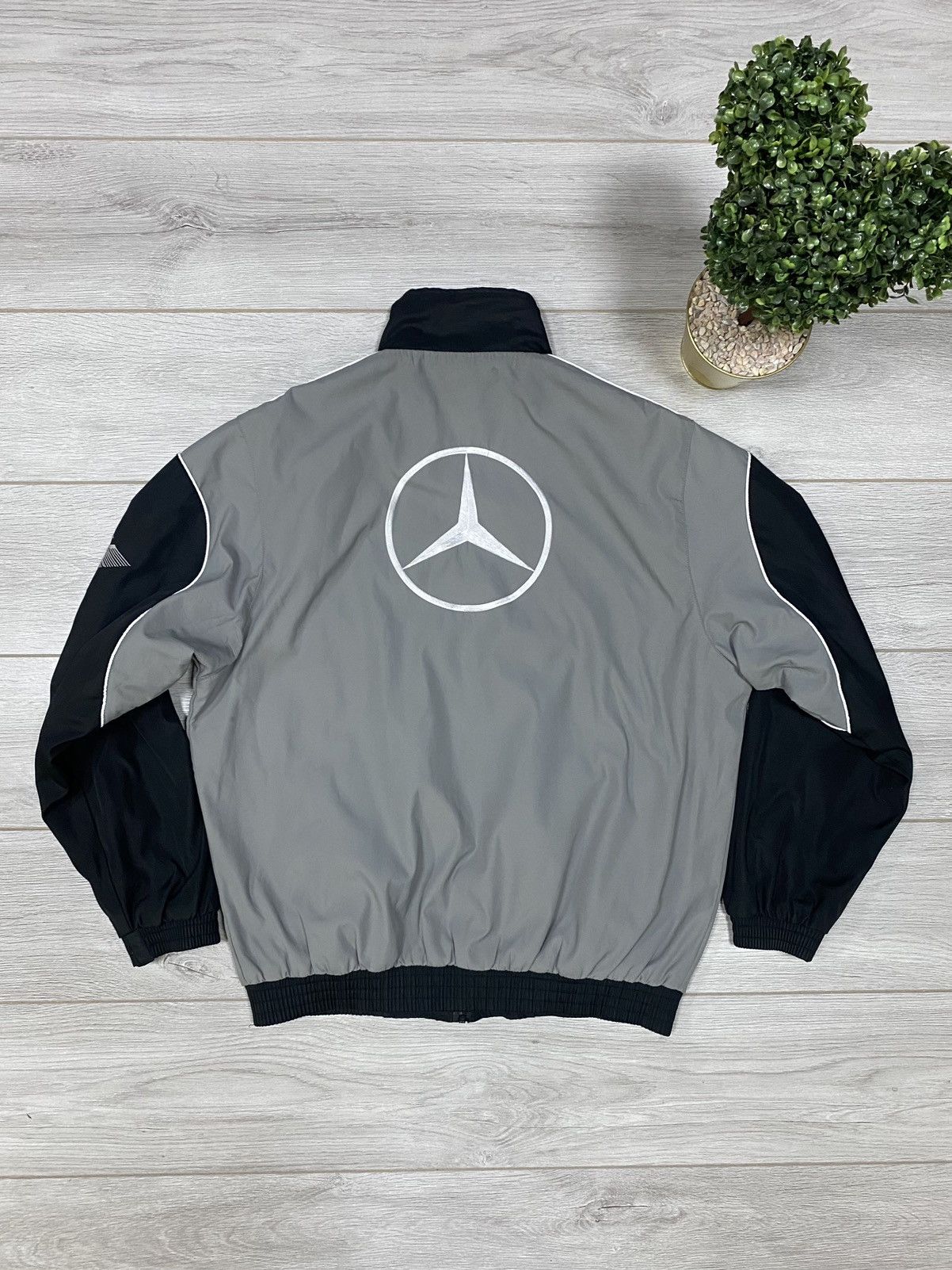 Warsteiner Mercedes reversible vintage racing jacket