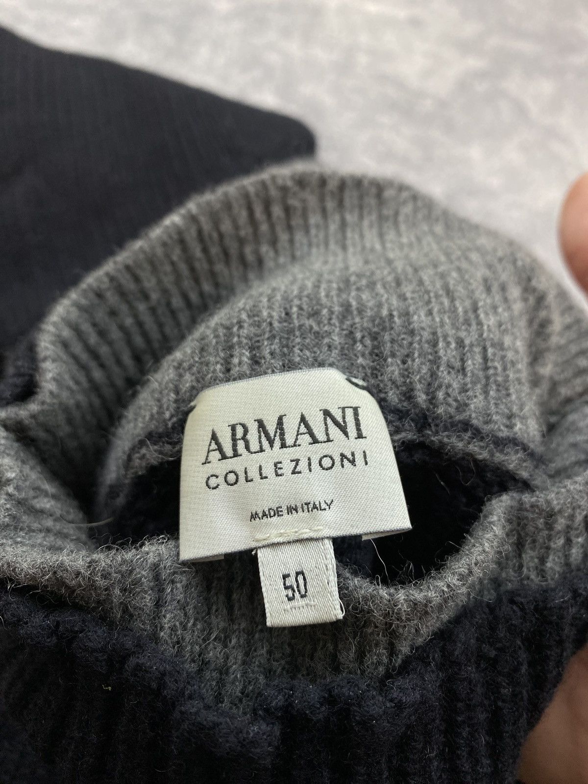 Armani × Emporio Armani Armani Avant Garde Vintage Sweater Knit Size US M / EU 48-50 / 2 - 8 Thumbnail