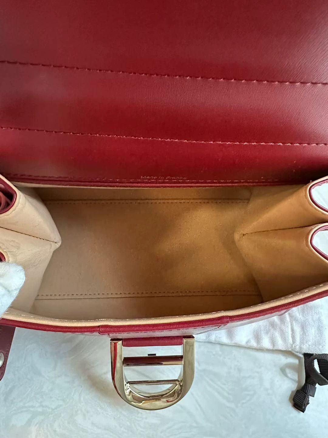 Delvaux delvaux brillant mini colorblock wine red box 20x11x16 Size ONE SIZE - 8 Thumbnail