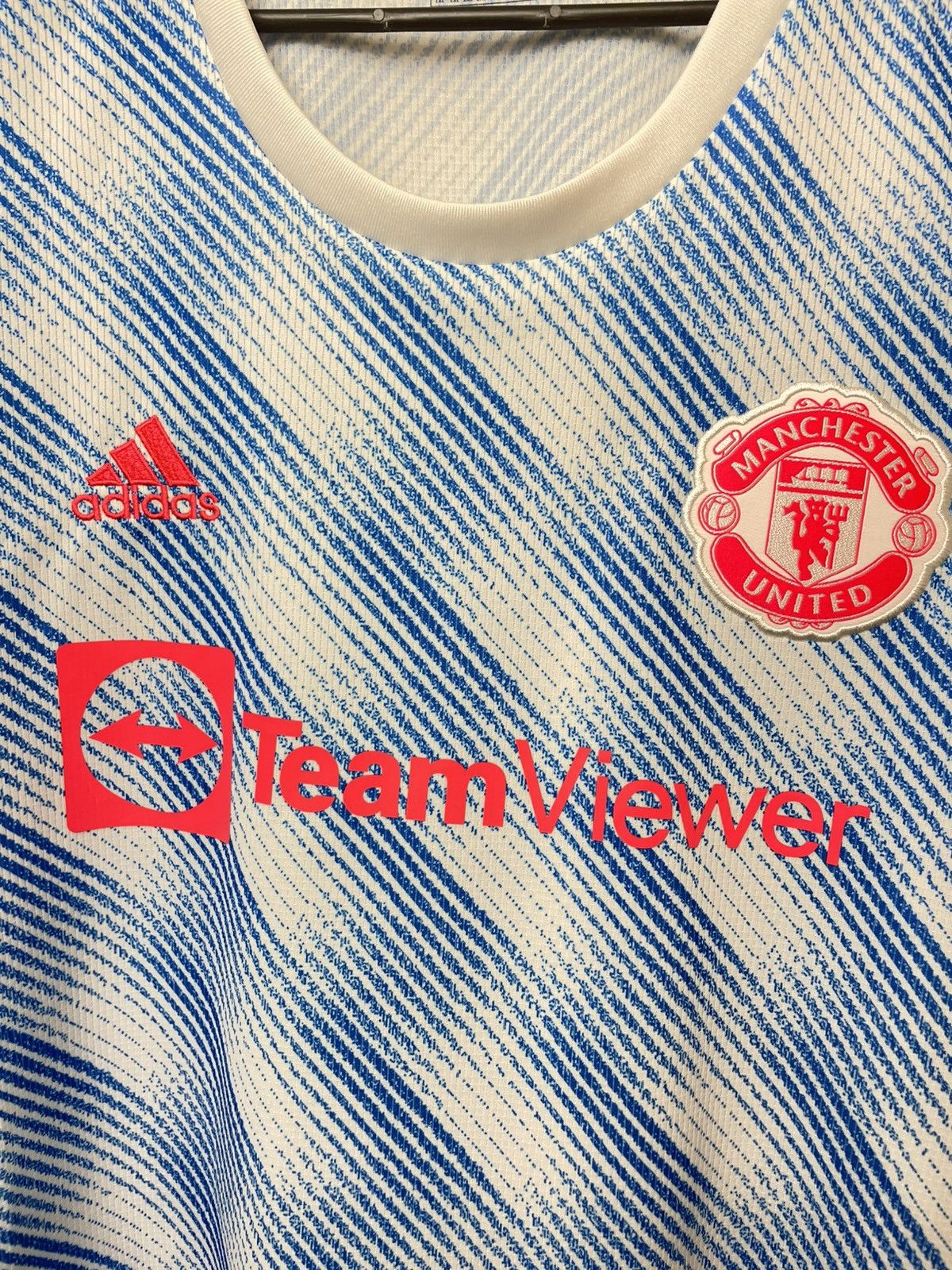 Adidas Adidas Manchester United Soccer Jersey Streetwear Style Size US XXL / EU 58 / 5 - 4 Thumbnail