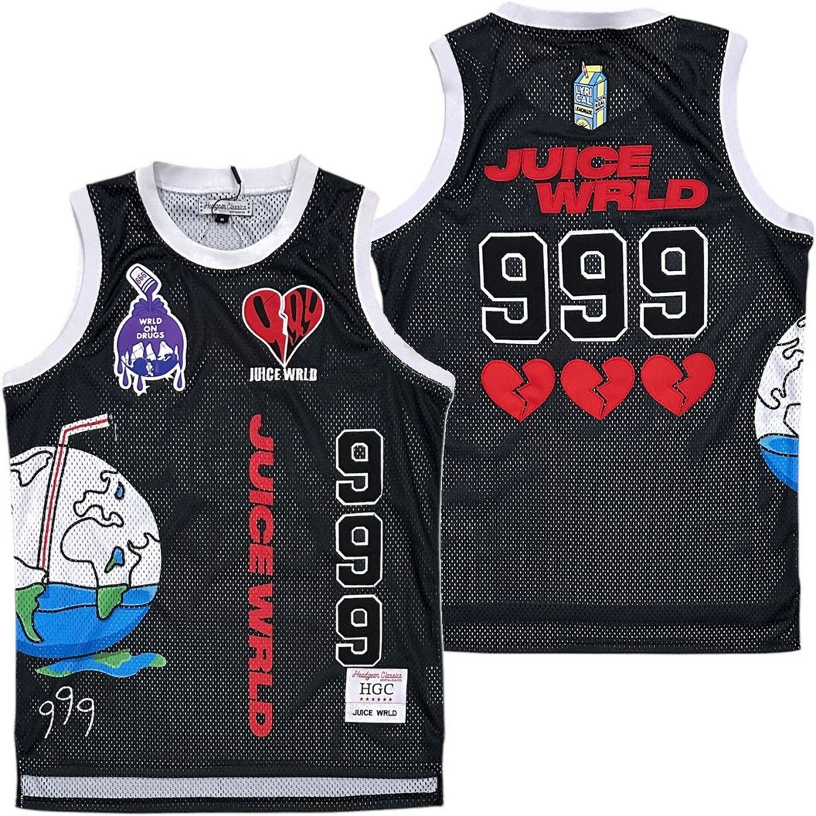 Other Juice Wrld Men's Headgear Classics Mesh Basketball Jersey Size US XXL / EU 58 / 5 - 1 Thumbnail