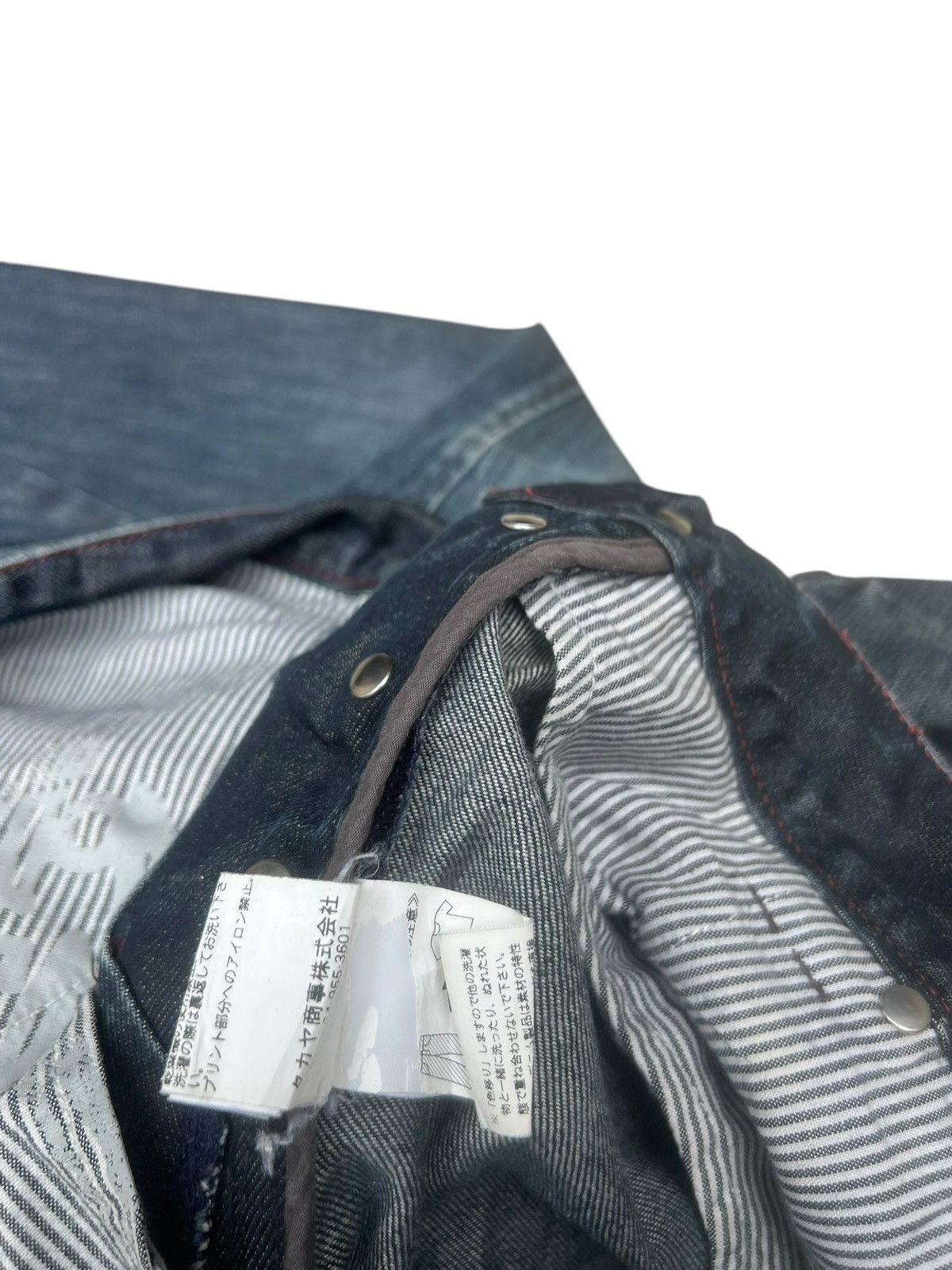 Marithe + Francois Girbaud Vintage Y2K Marithe Francois Girbaud Mud Denim Jeans Size US 32 / EU 48 - 22 Thumbnail