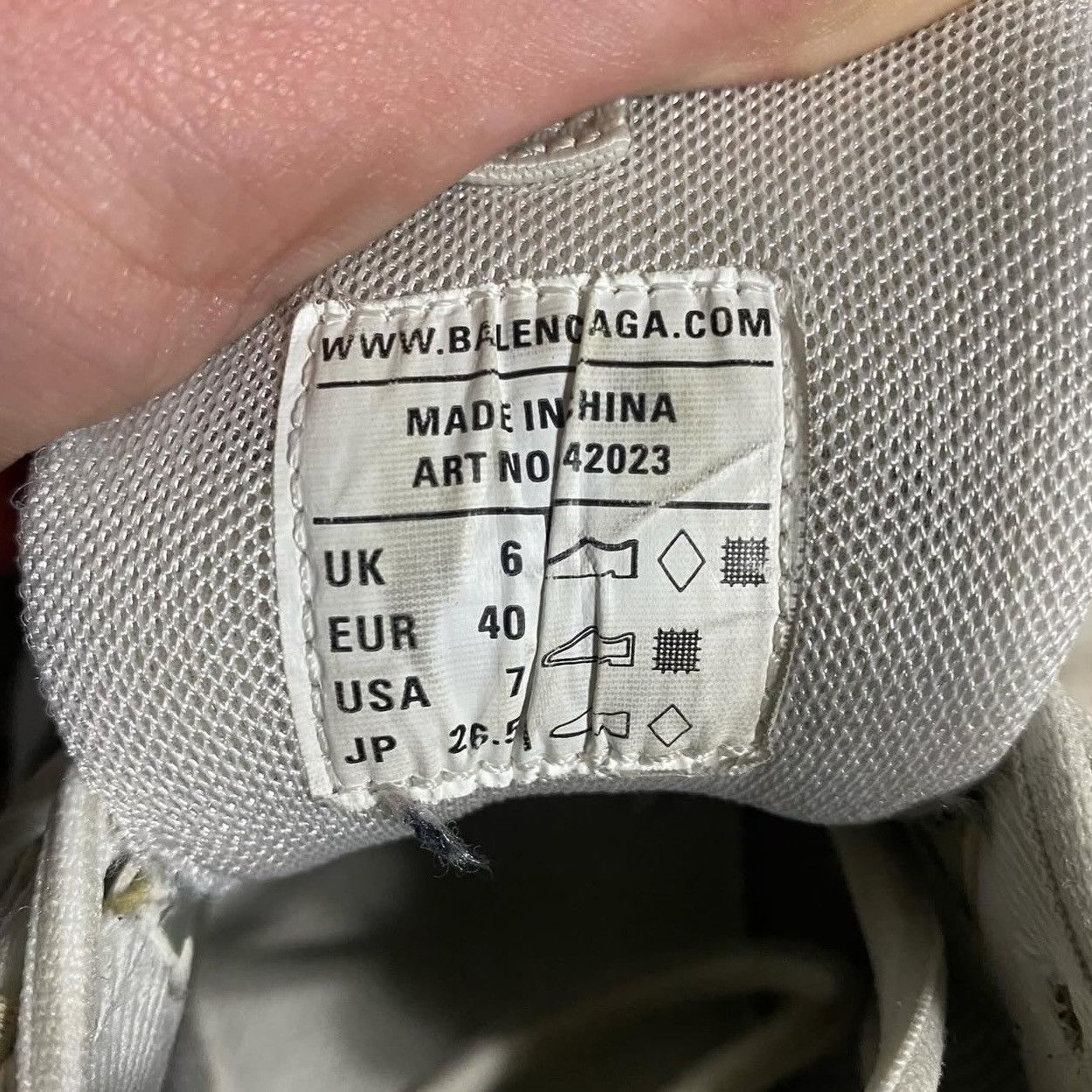 Balenciaga Balenciaga track 1.0 WHITE Size US 7 / EU 40 - 5 Thumbnail