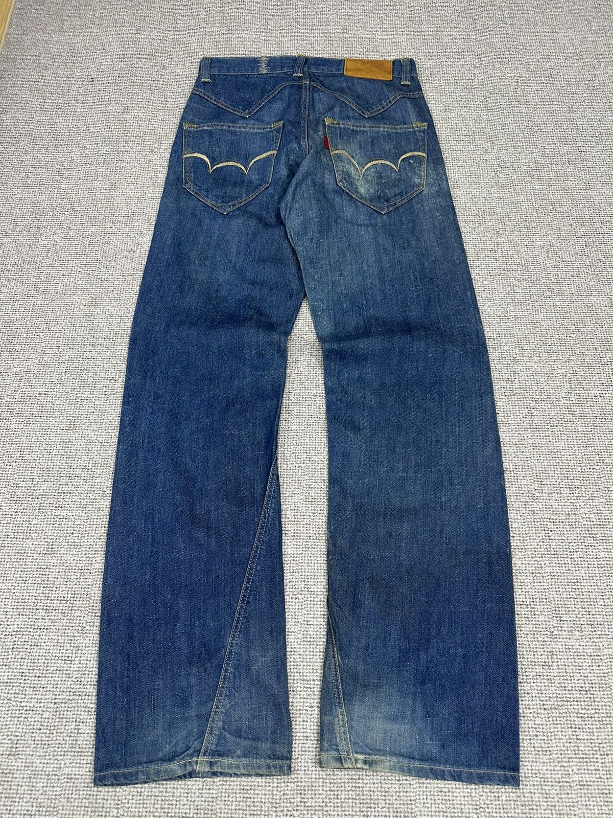 Edwin Vintage Edwin E Function Tapered Wideleg Denim 30x35 D787 Size US 30 / EU 46 - 5 Thumbnail