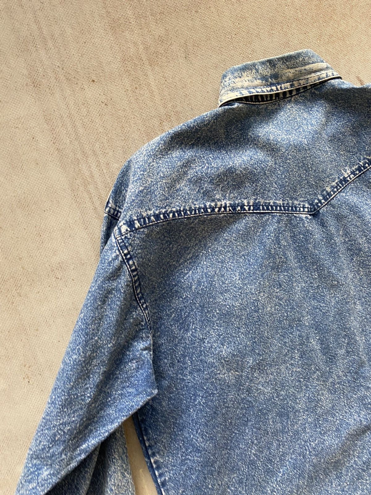 Levi's Vintage Clothing Levis 1960’s Acid Wash Shirt Size US M / EU 48-50 / 2 - 9 Thumbnail