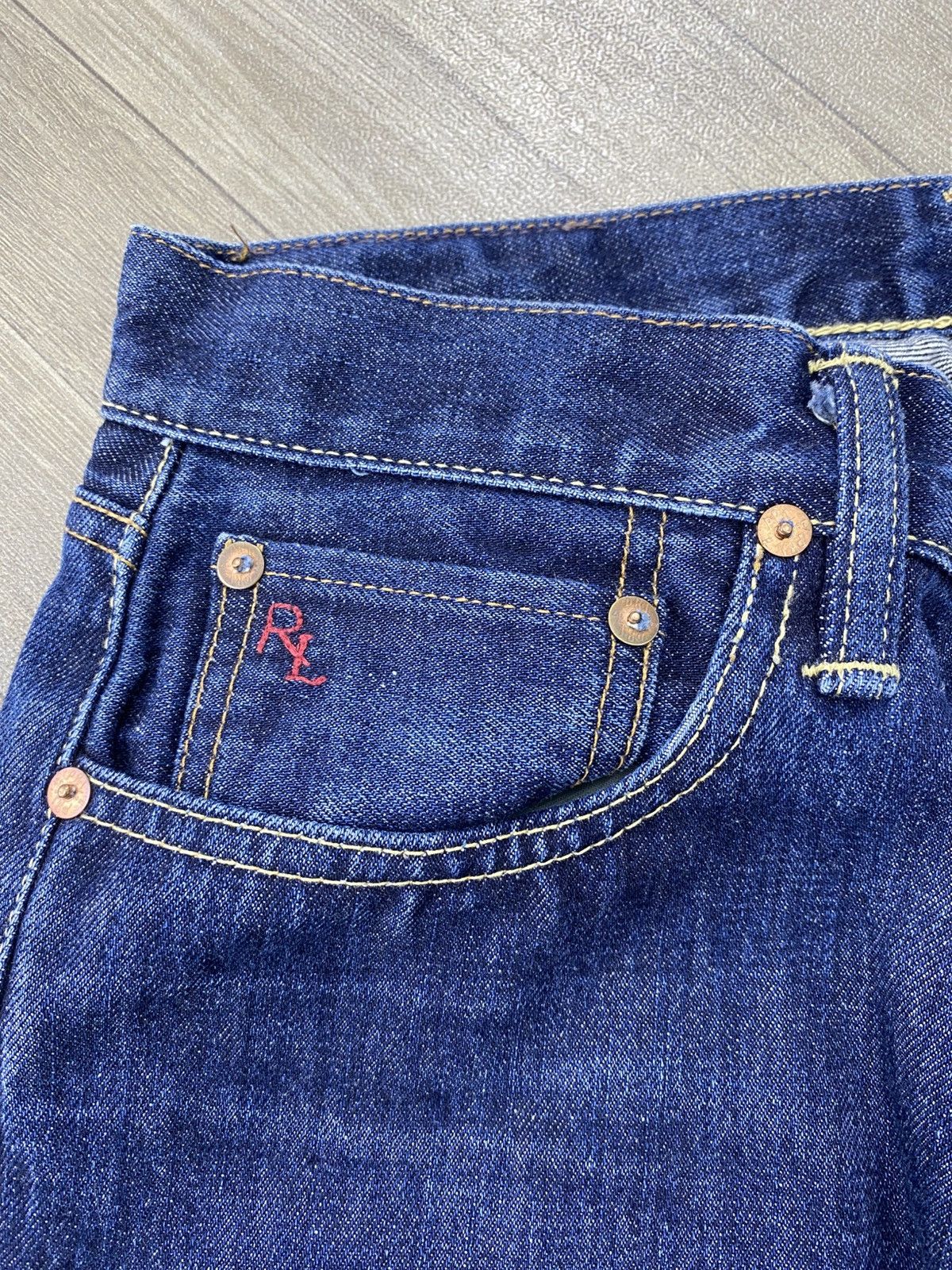 Polo Ralph Lauren Vintage Polo Ralph Lauren RL Blue Straight Jeans Size US 28 / EU 44 - 6 Thumbnail