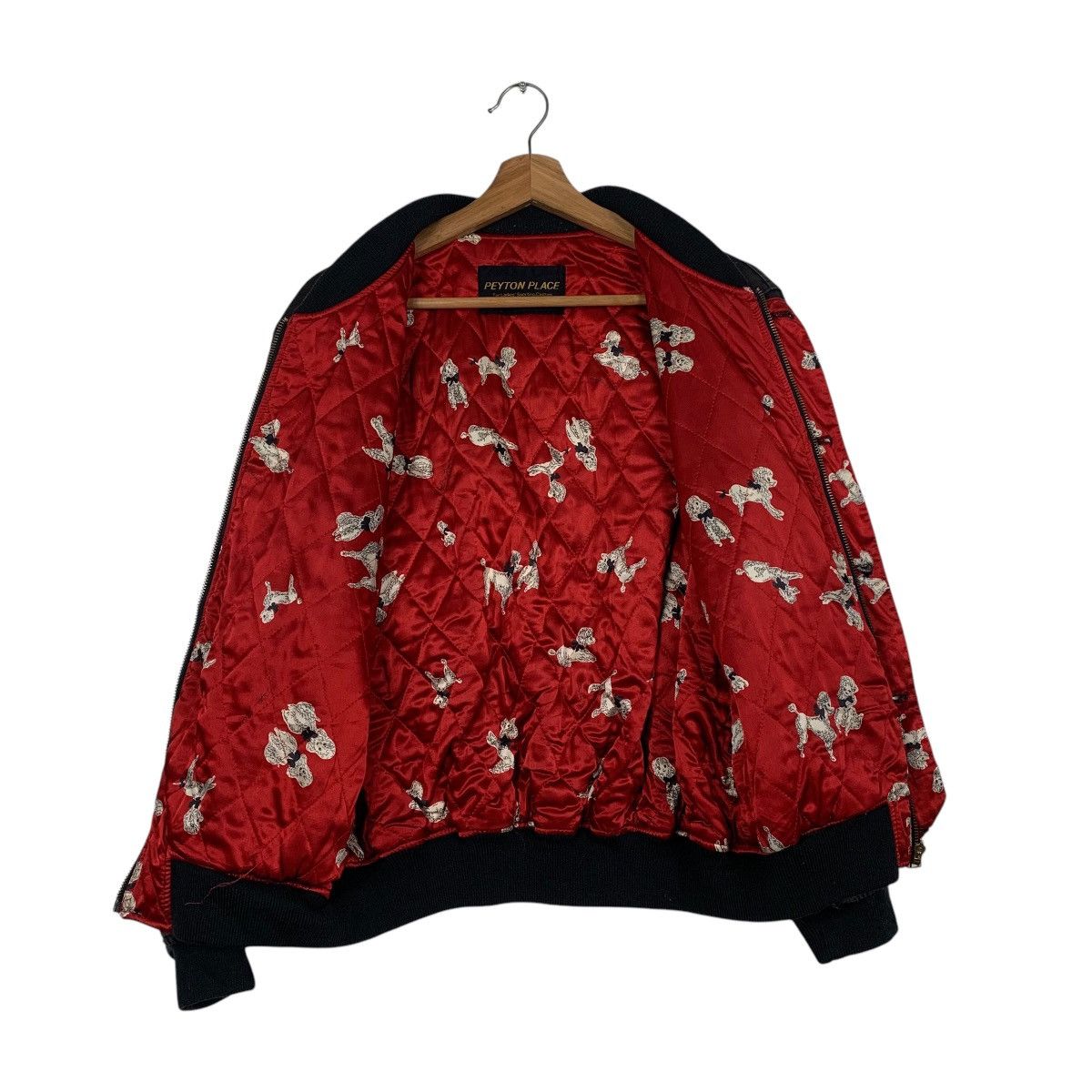 Japanese Brand Peyton Place Bomber Jacket Size M / US 6-8 / IT 42-44 - 11 Thumbnail