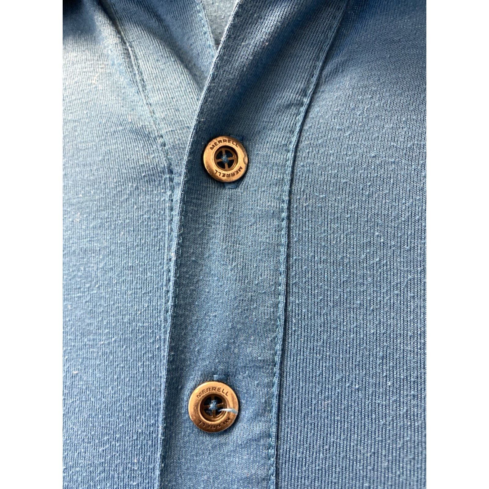 Merrell Merrell Opti-Wick UPF 20+ Men's Polo Shirt Long Sleeve? Wait. Size US L / EU 52-54 / 3 - 4 Thumbnail