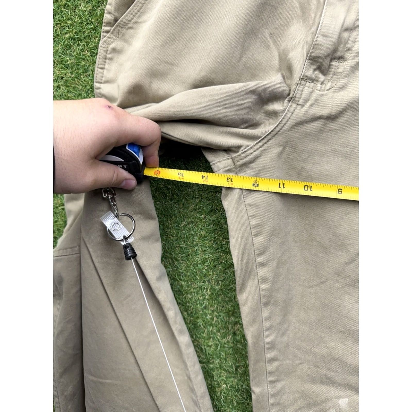 Wrangler Wrangler Cargo Pants Mens 32x32 Khaki Brown 70LEWGR Workwear Canvas Straight Size US 32 / EU 48 - 6 Thumbnail