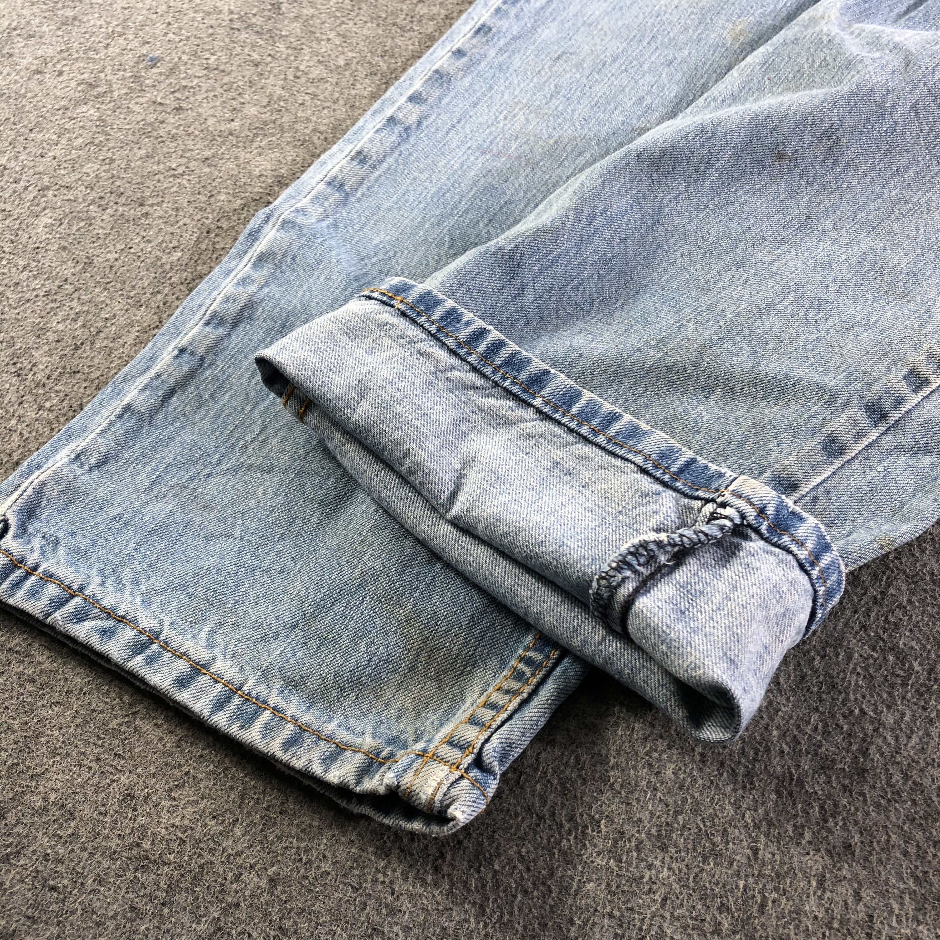 Levi's Vintage Blue Wash Levis 514 Jeans-J3455 Size US 37 - 6 Thumbnail