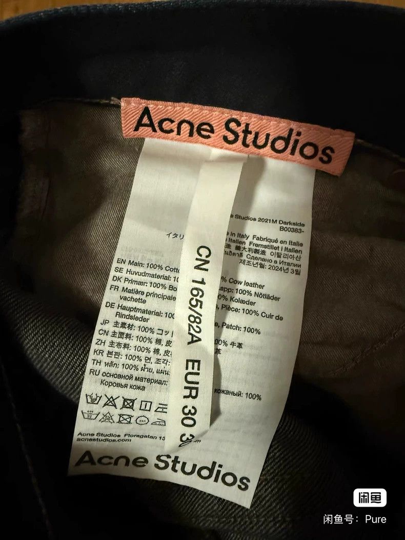 Acne Studios Acne Studios black jeans Size US 30 / EU 46 - 3 Thumbnail