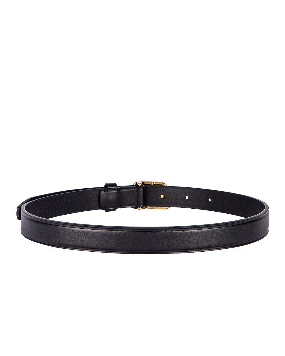 Balenciaga o1bcso1str1024 Size: 65 / BB Extra Thin Belt in Black Size ONE SIZE - 2 Thumbnail