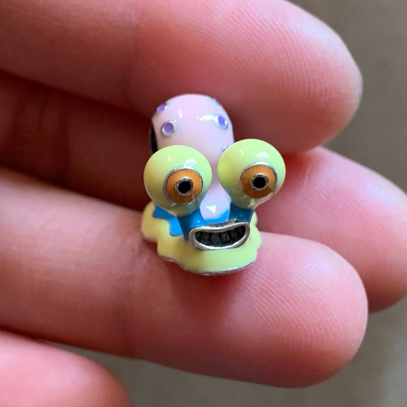 Designer NWOT Gary the Snail from SpongeBob SquarePants Charm Silver Size ONE SIZE - 4 Thumbnail