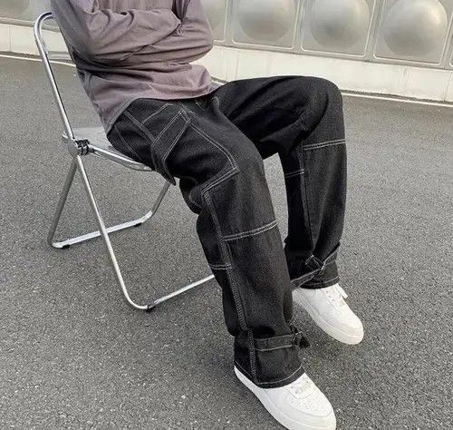 Japanese Brand × Vintage Street fashion pocket pants Size US 32 / EU 48 - 3 Thumbnail