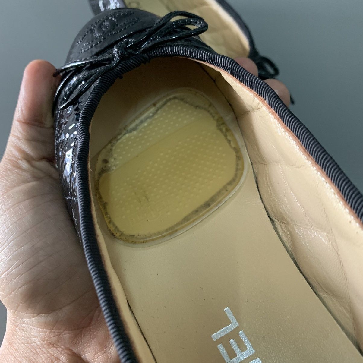 Chanel Chanel Ballerina Black Flats Shoes Size US 6 / IT 36 - 10 Thumbnail