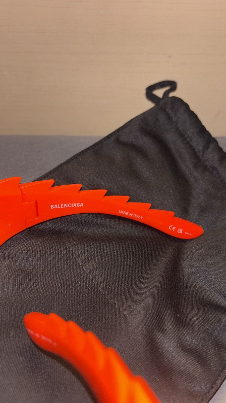 Balenciaga Balenciaga Spike Rectangle Sunglasses Size ONE SIZE - 2 Thumbnail