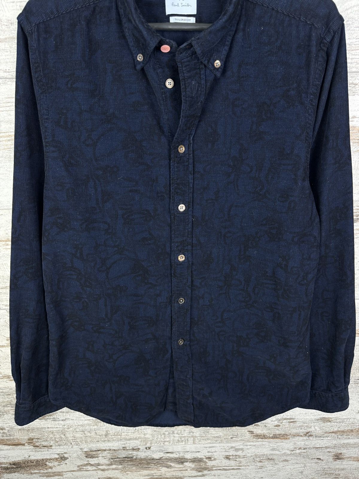 Paul Smith Mens Vintage Paul Smith shirts button up corduroy velvet Size US S / EU 44-46 / 1 - 4 Thumbnail
