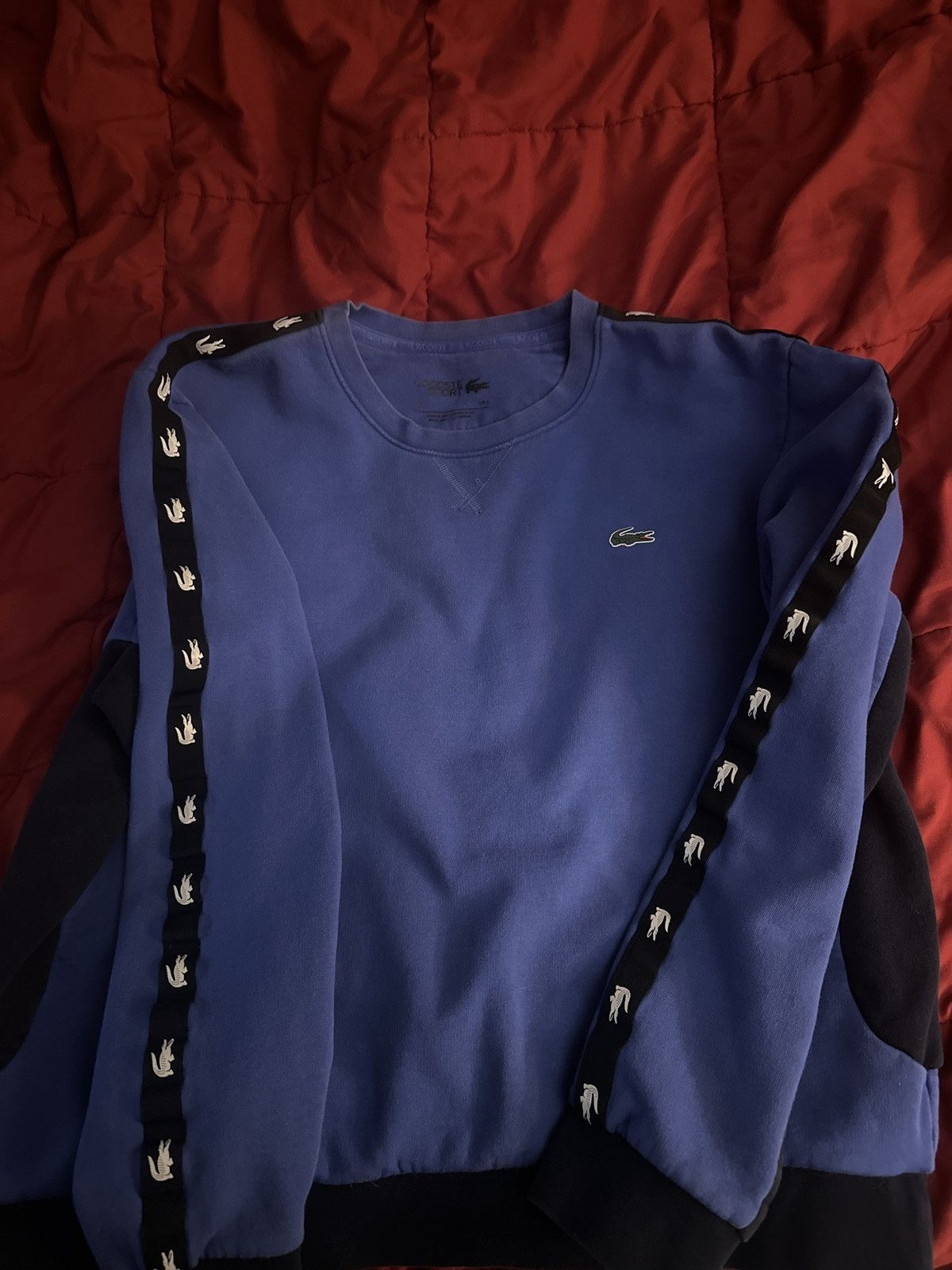 Lacoste Lacoste Crewneck Size US L / EU 52-54 / 3 - 1 Thumbnail