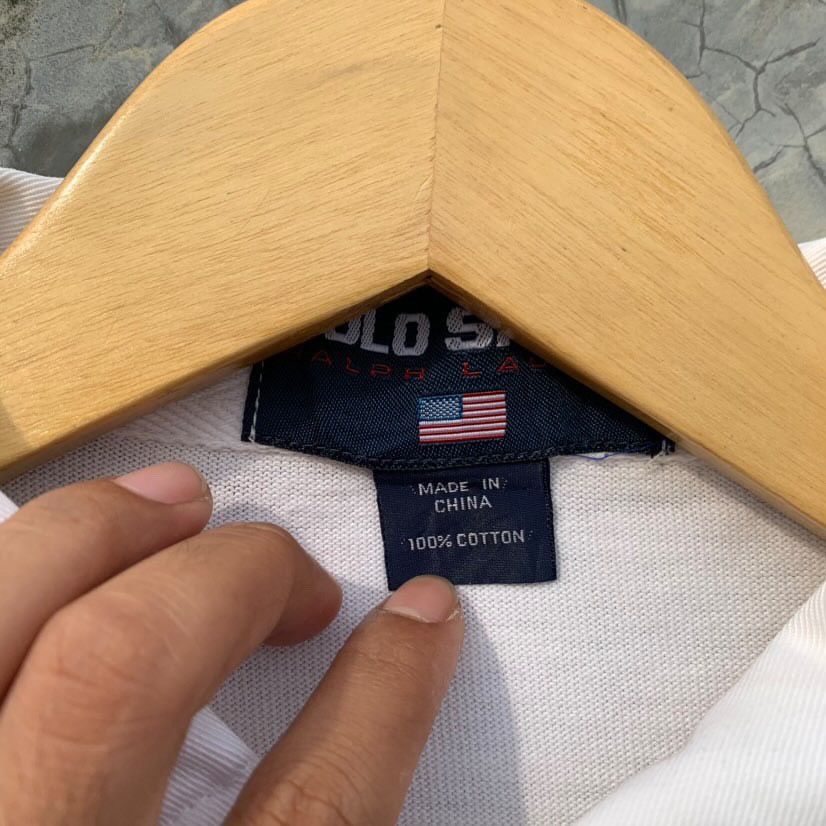 Polo Ralph Lauren × Vintage Vintage Rugby Shirt Polo RalphLauren Size US XL / EU 56 / 4 - 2 Thumbnail