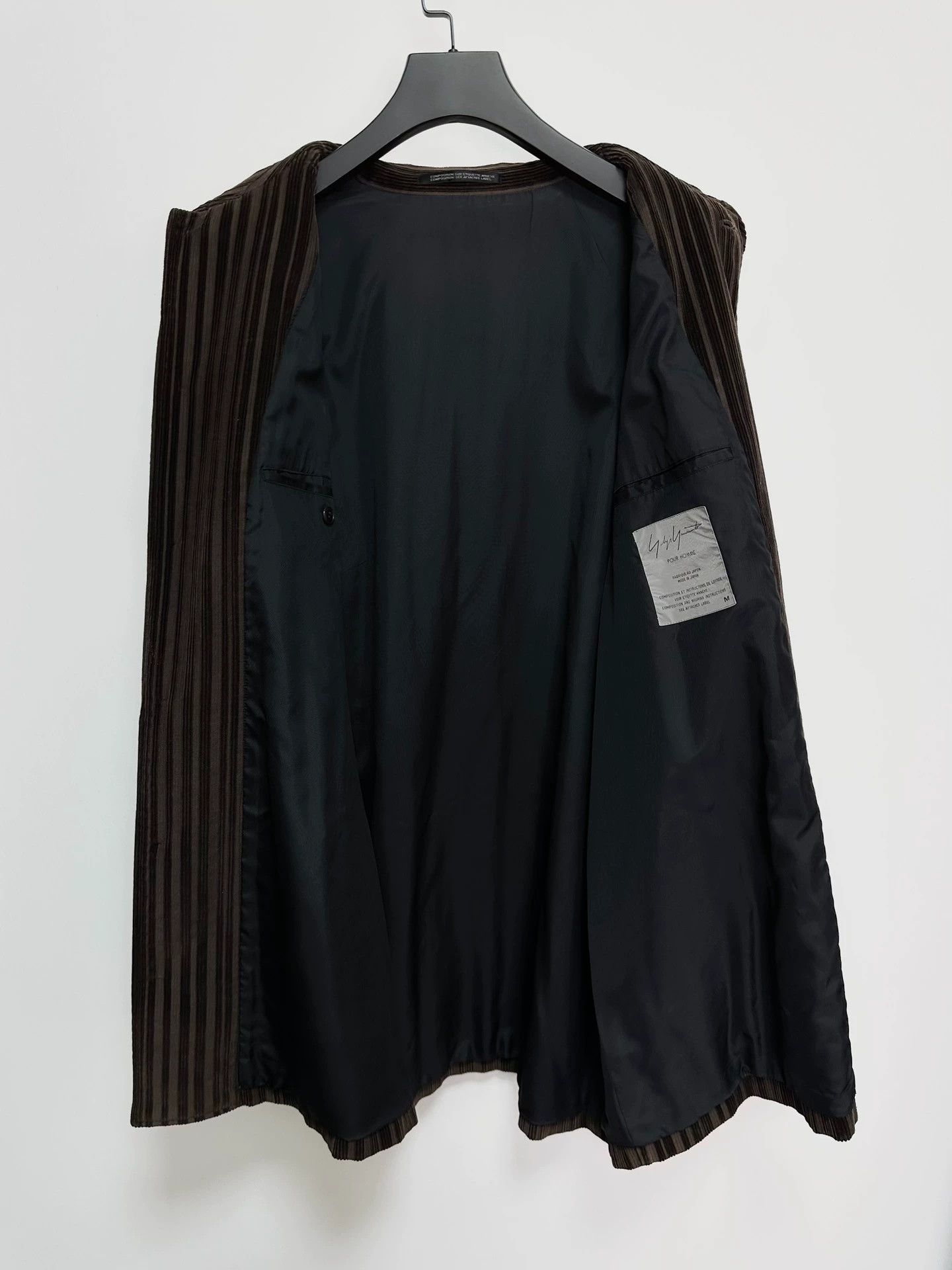 Yohji Yamamoto Yohji Yamamoto 1996AW Vintage Corduroy Runway Jacket M Size US M / EU 48-50 / 2 - 4 Thumbnail